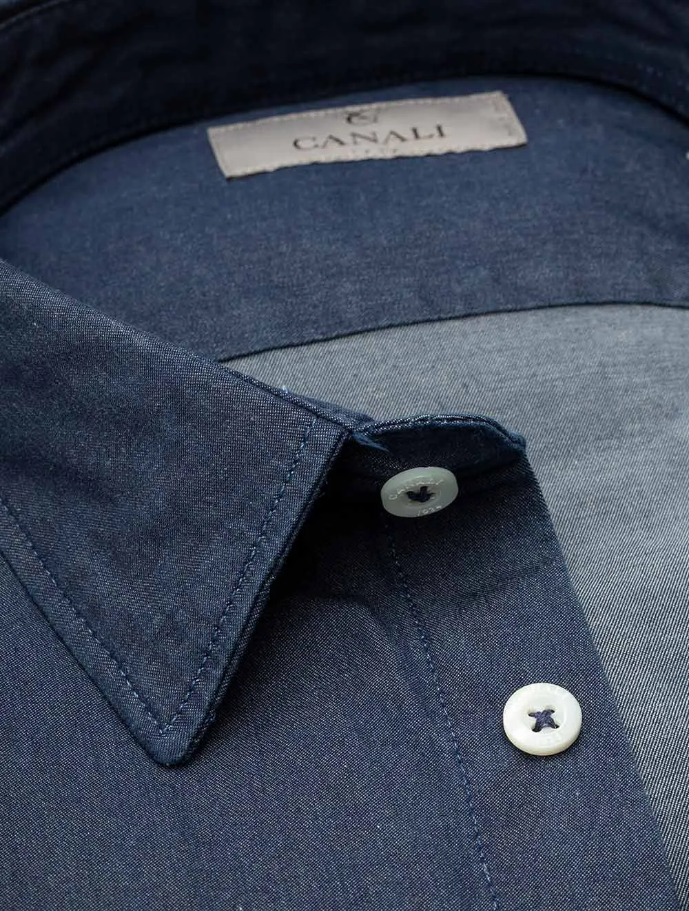 Denimhemd Blau
