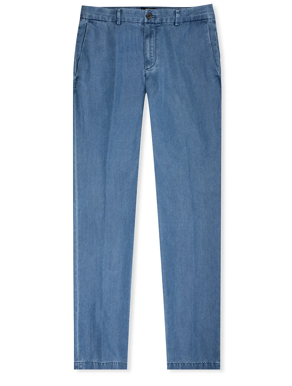 Blaue Denim-Hose