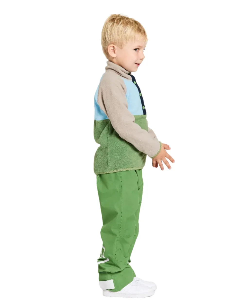 Didriksons Kinder Monte Halbknopf Fleece 4 Didriksons