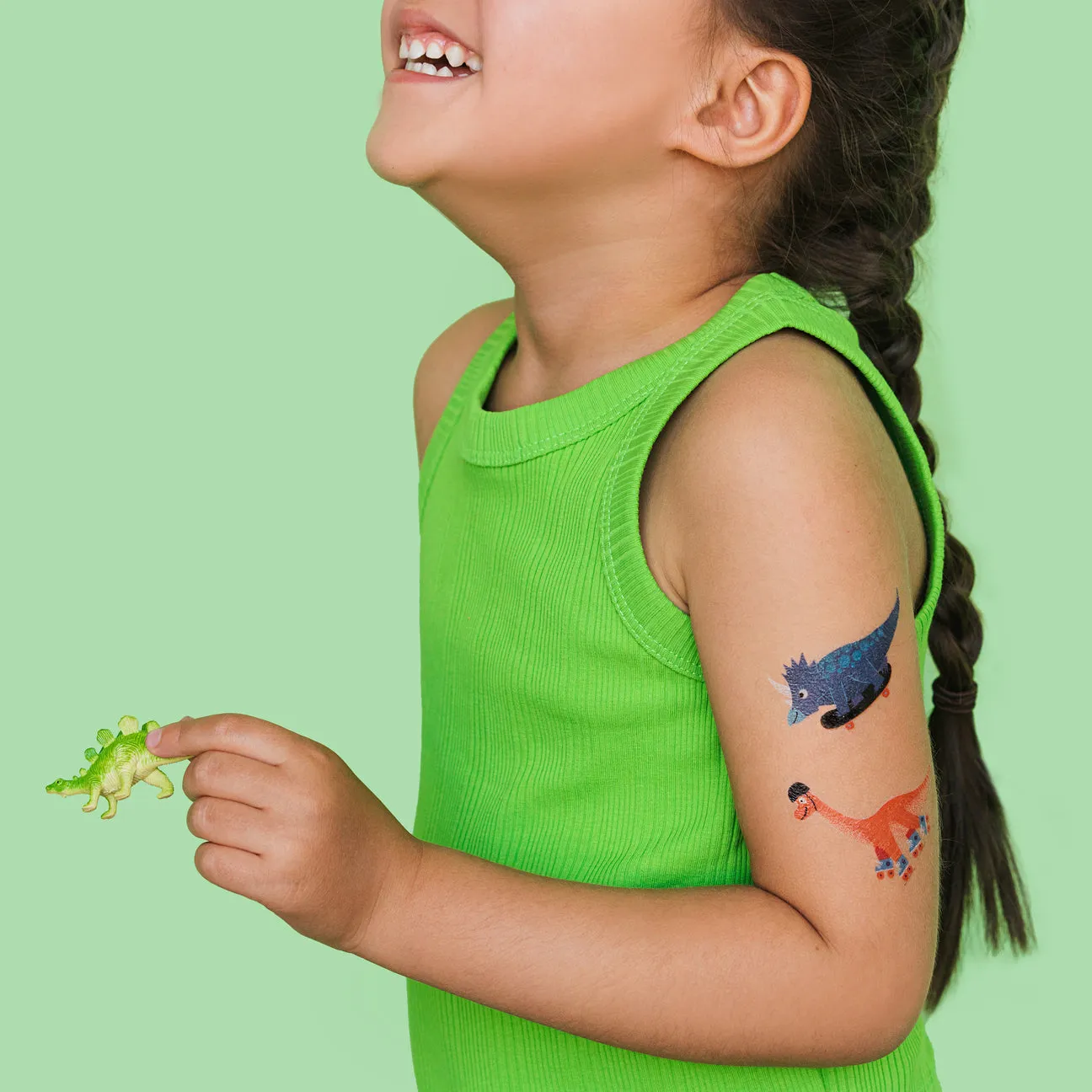 Dino Derby Tattoo-Bögen - Set mit 2 von Tattly