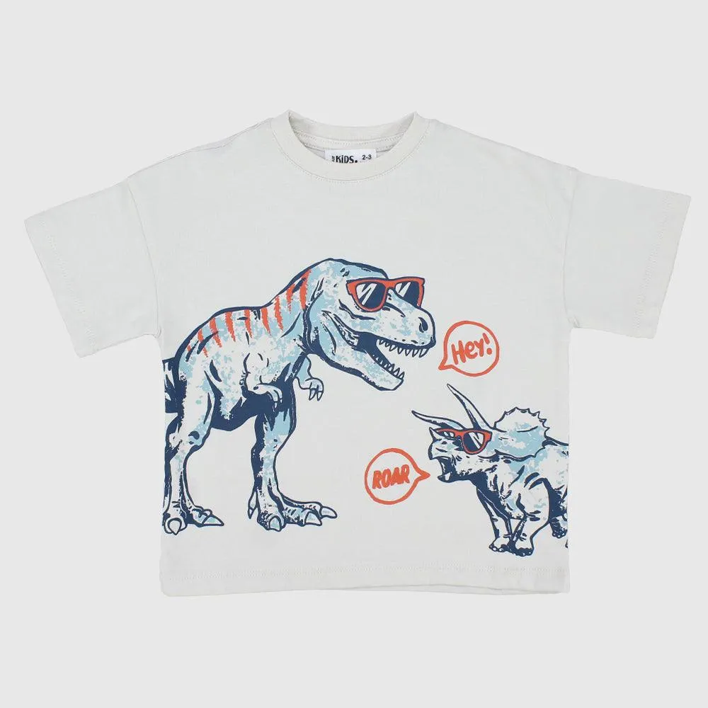 Dino Kurzarm-T-Shirt
