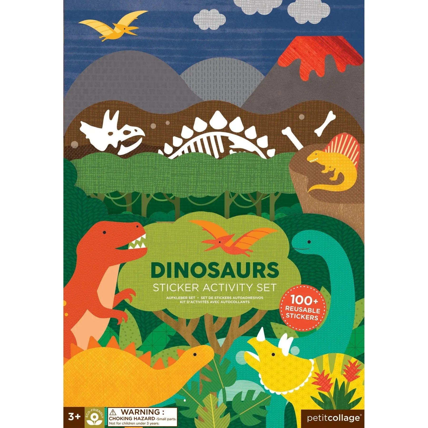 Dinosaurier-Sticker-Aktivitätsset