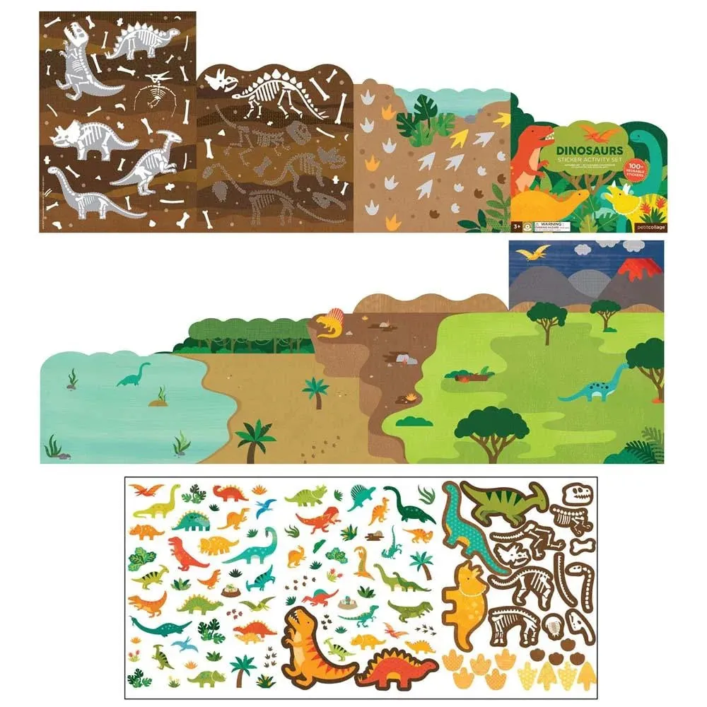 Dinosaurier-Sticker-Aktivitätsset