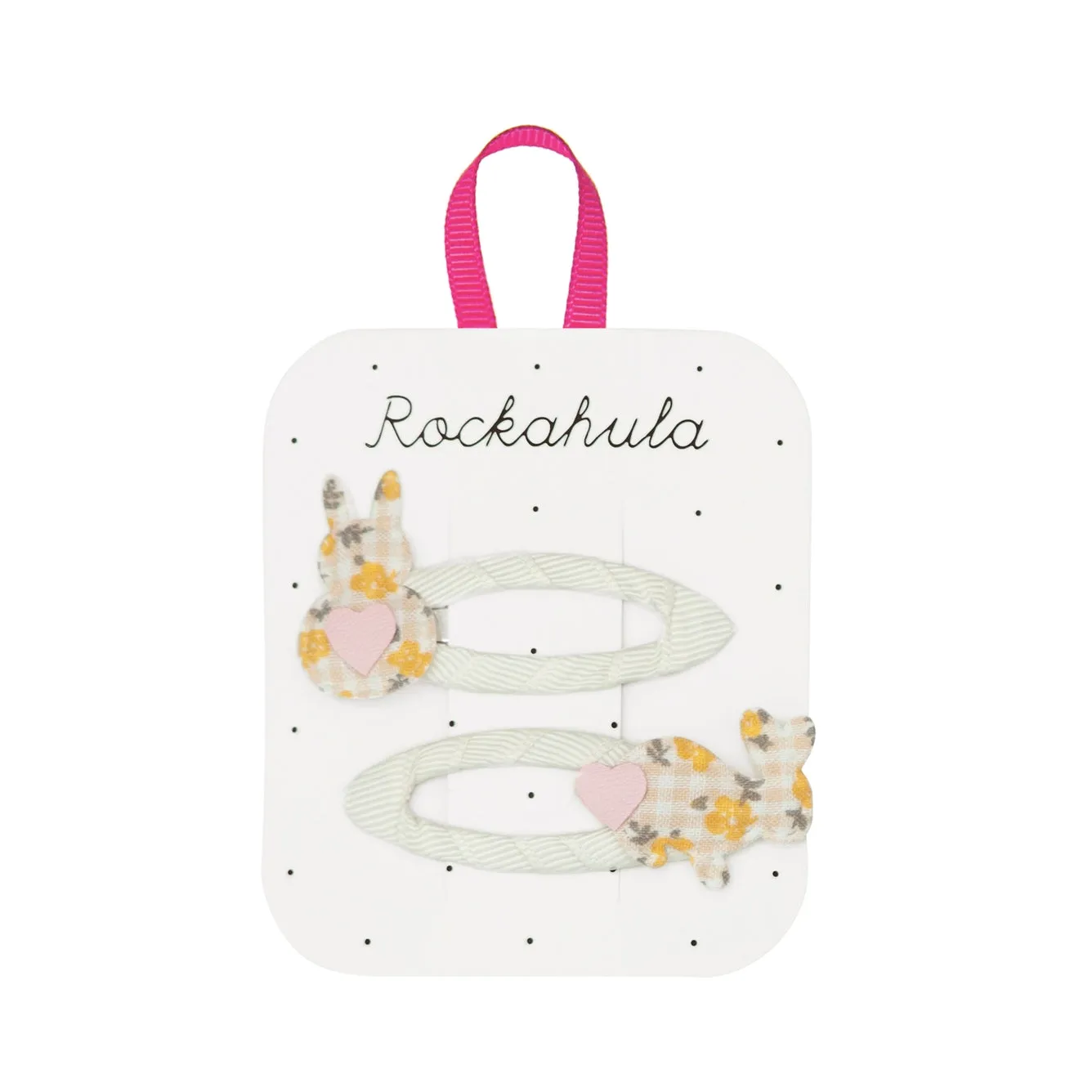 Ditsy Hoppy Bunny Clips von Rockahula Kids