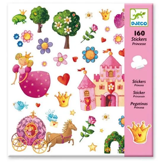 Djeco Aufkleber Prinzessin