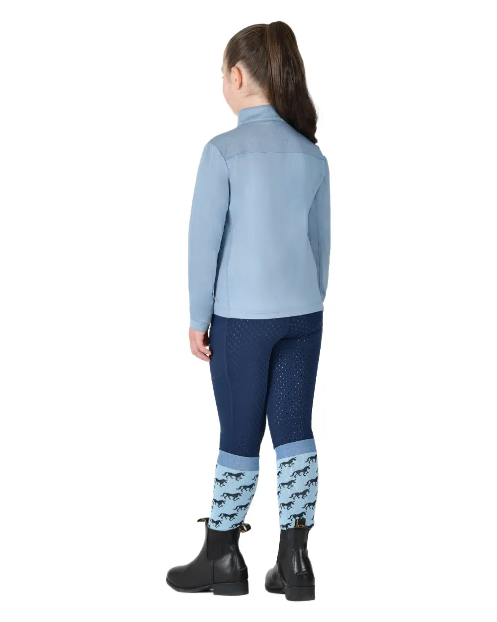 Dublin Kids Atmungsaktives Langarm-Fahrshirt Dublin