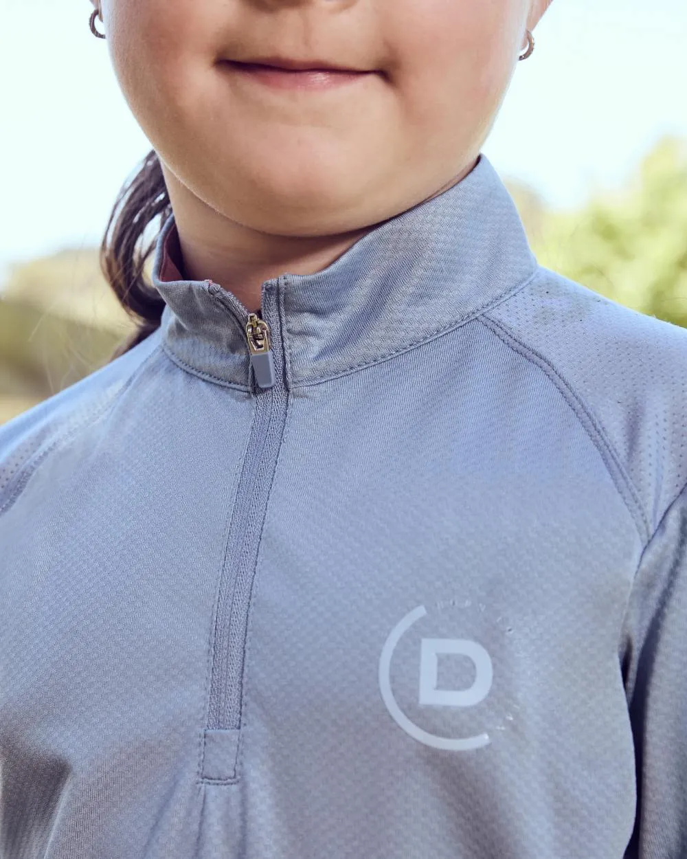 Dublin Kids Atmungsaktives Langarm-Fahrshirt Dublin