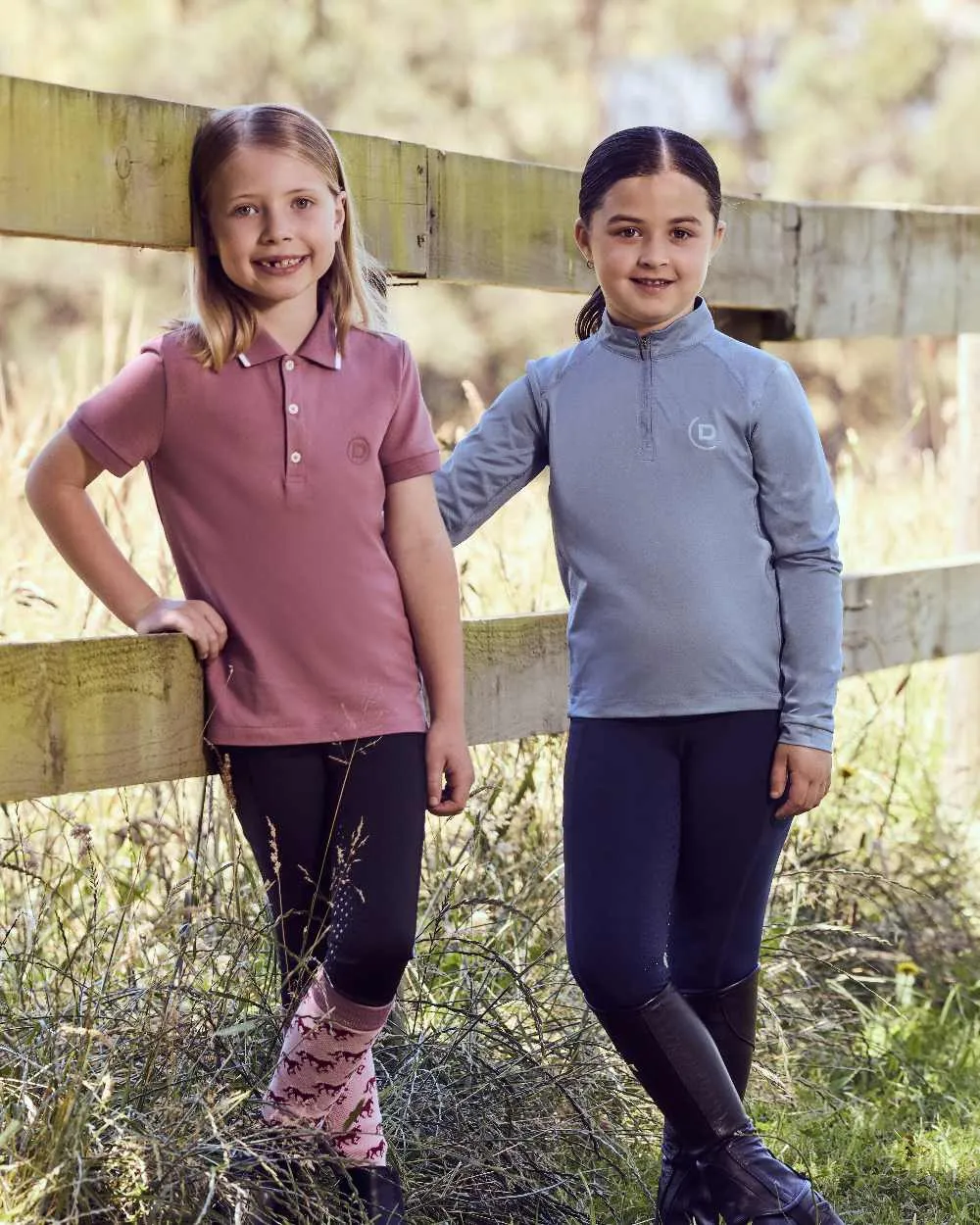 Dublin Kids Atmungsaktives Langarm-Fahrshirt Dublin