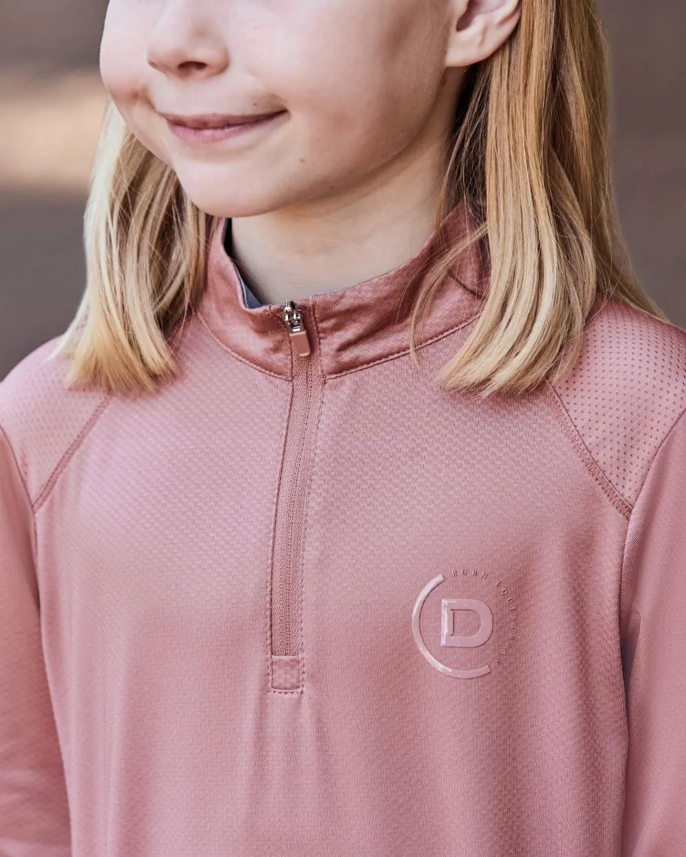 Dublin Kids Atmungsaktives Langarm-Fahrshirt Dublin