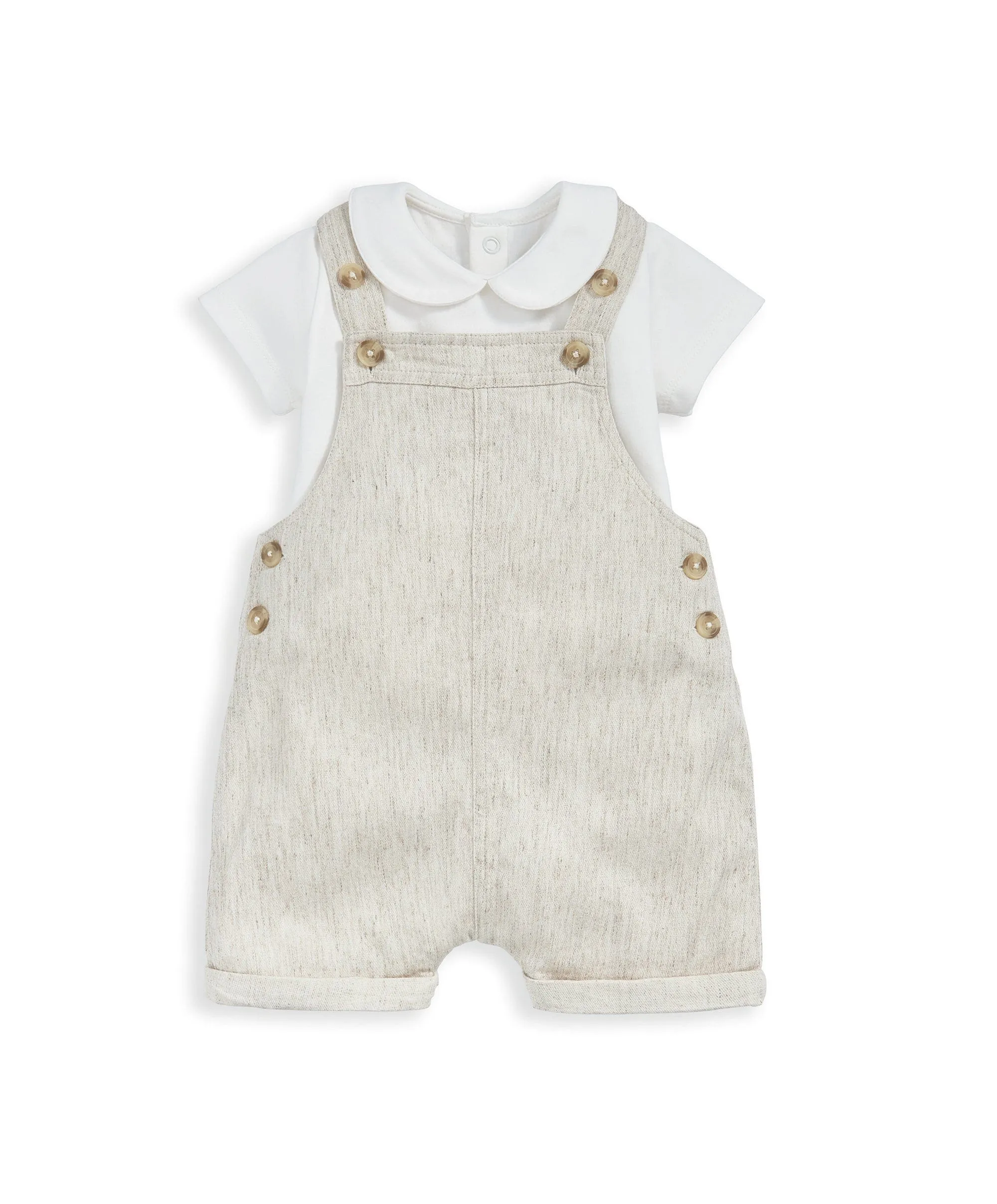 Dungaree & T-Shirt Outfit-Set