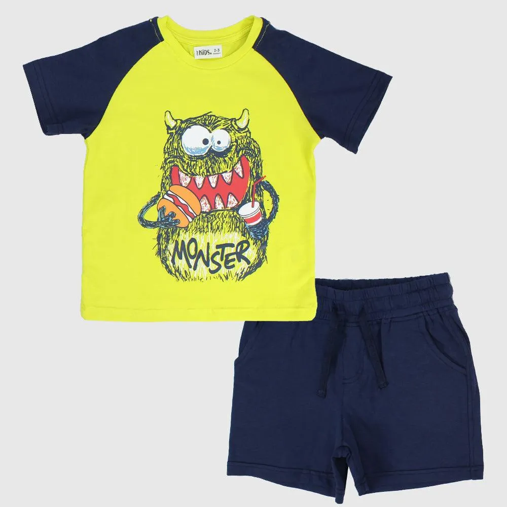 Essender Monster Kurzarm-Pyjama