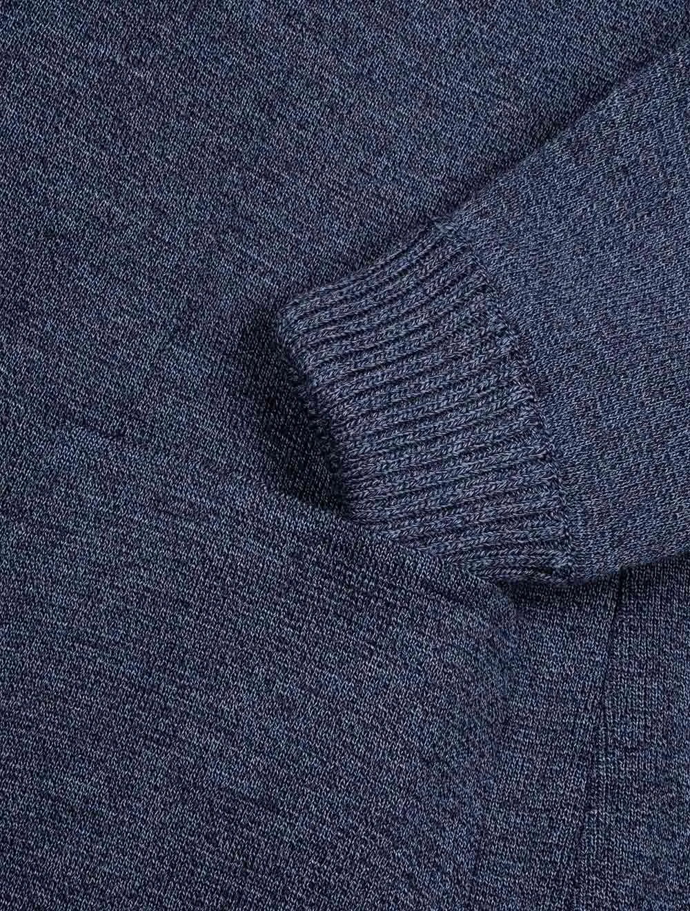 Ecotec Milano Stitch Swacket Denim Blau