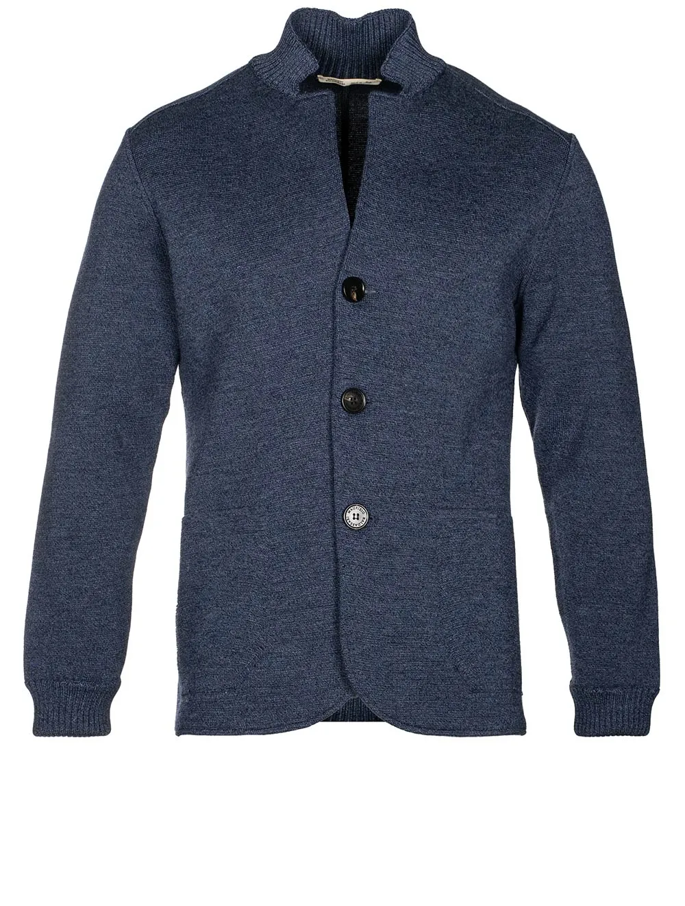 Ecotec Milano Stitch Swacket Denim Blau