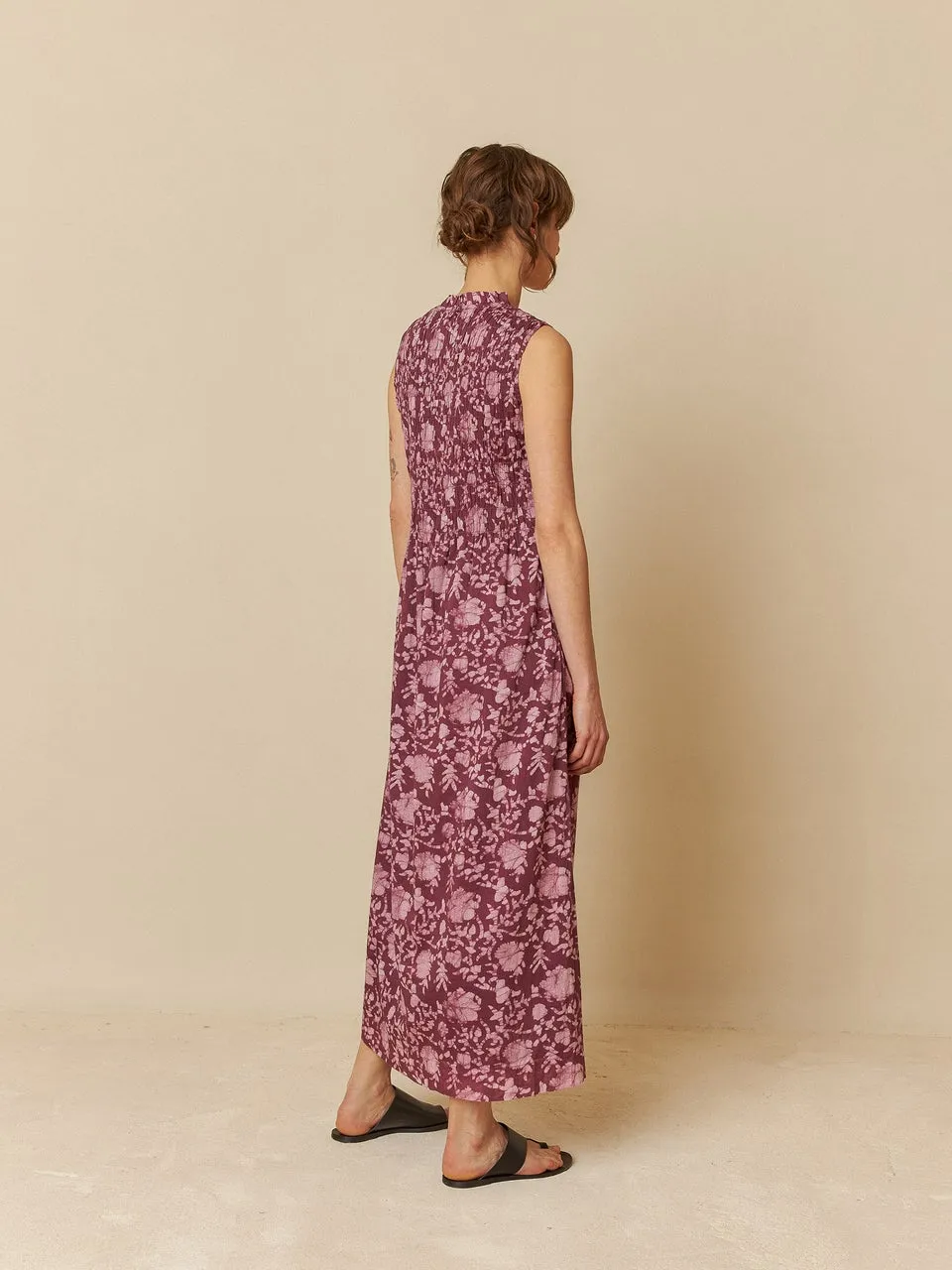 Elastisches Maxikleid Mc181 Malve