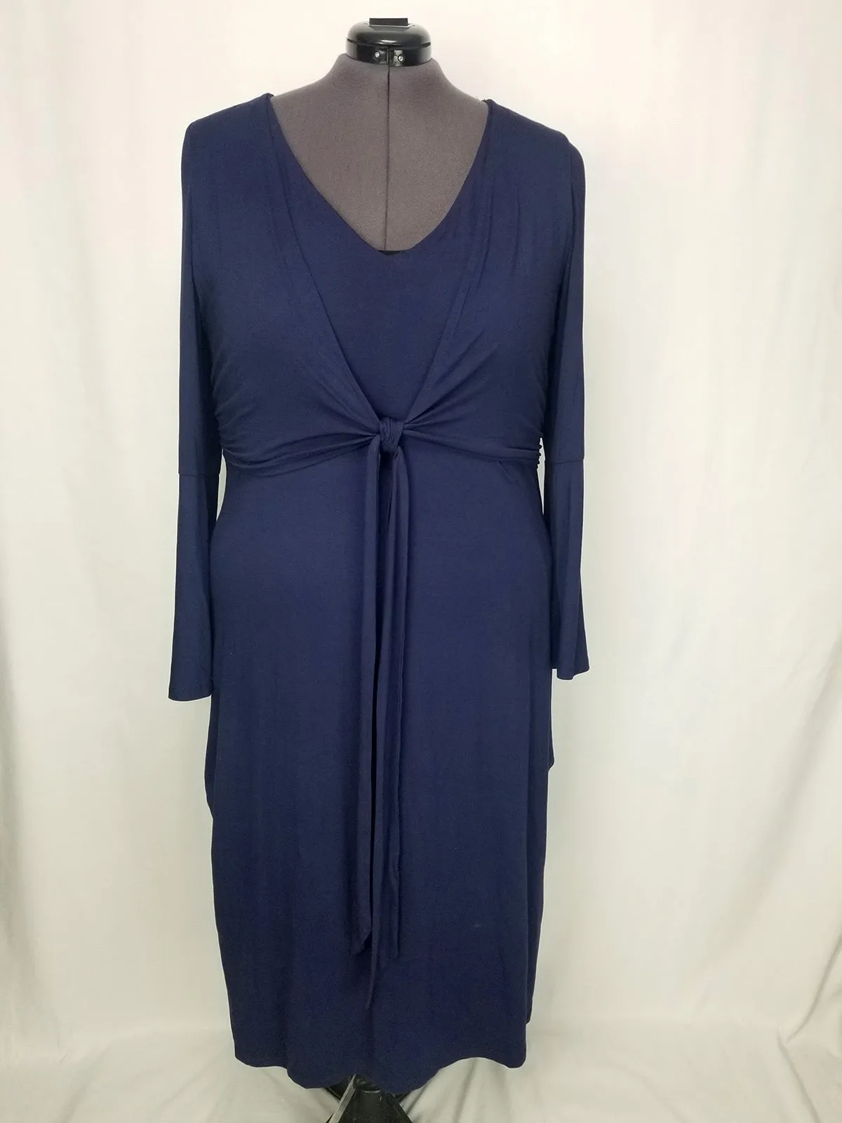 eloquii Größe 18 Marineblaues Kleid NWT