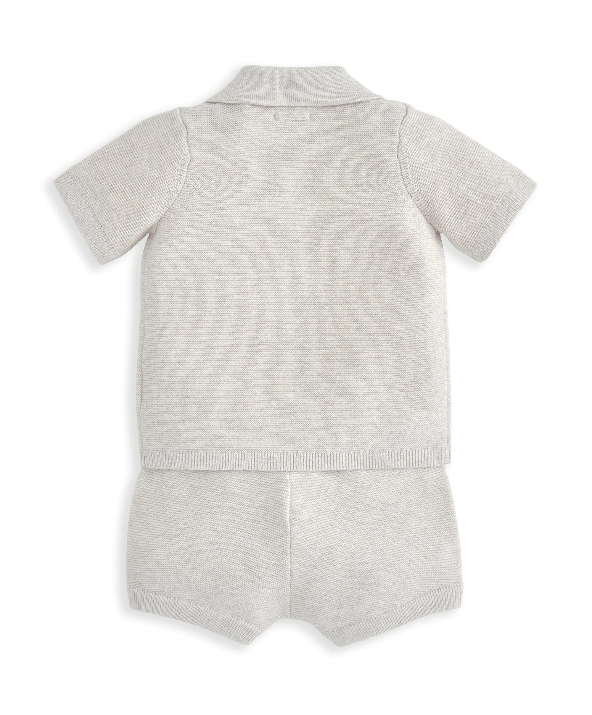 Besticktes Shirt & Shorts Set (2-teilig) - Palme