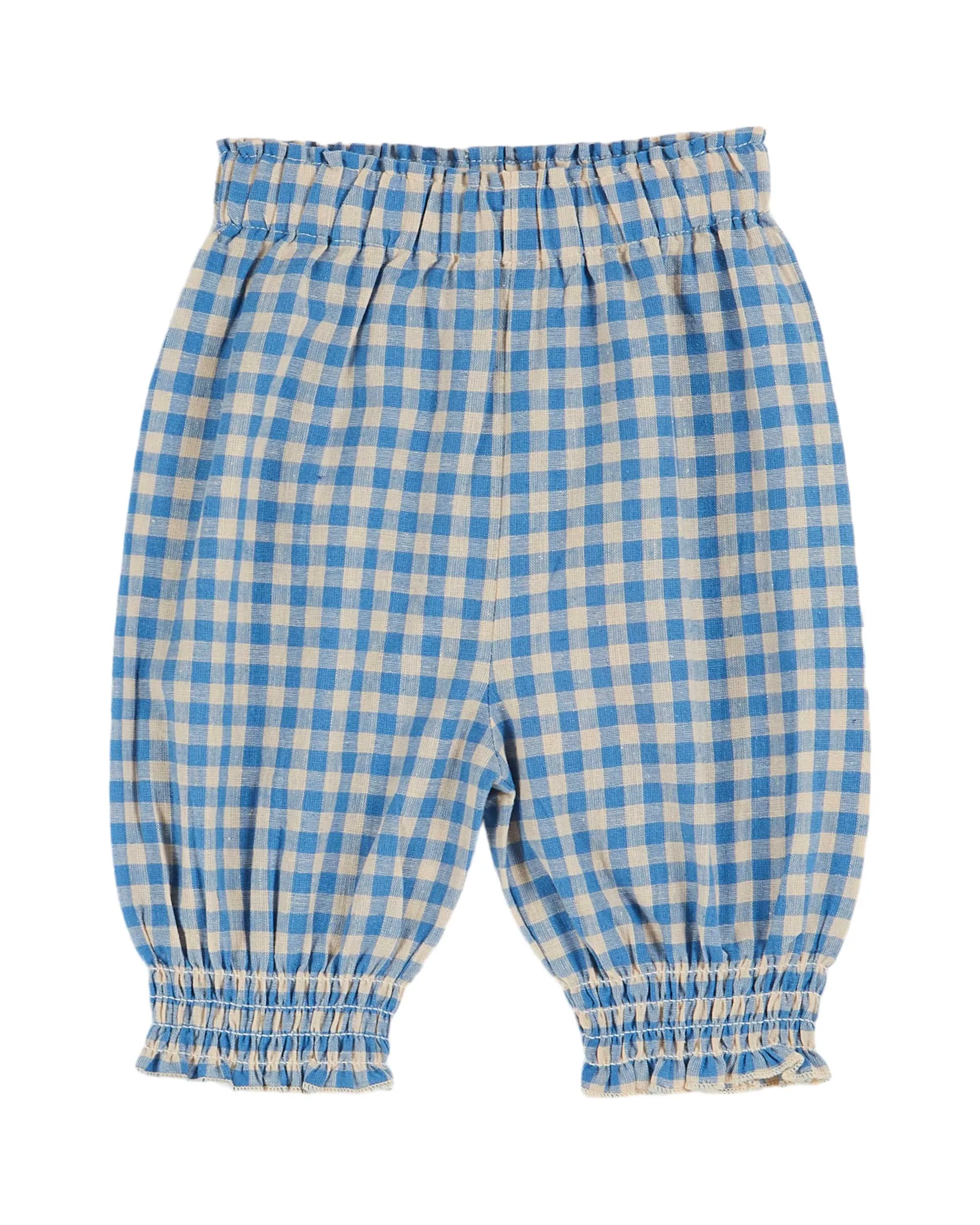 Emile Et Ida Jungen Mädchen BABY GINGHAM SIRWAL HOSE - VICHY LAGON