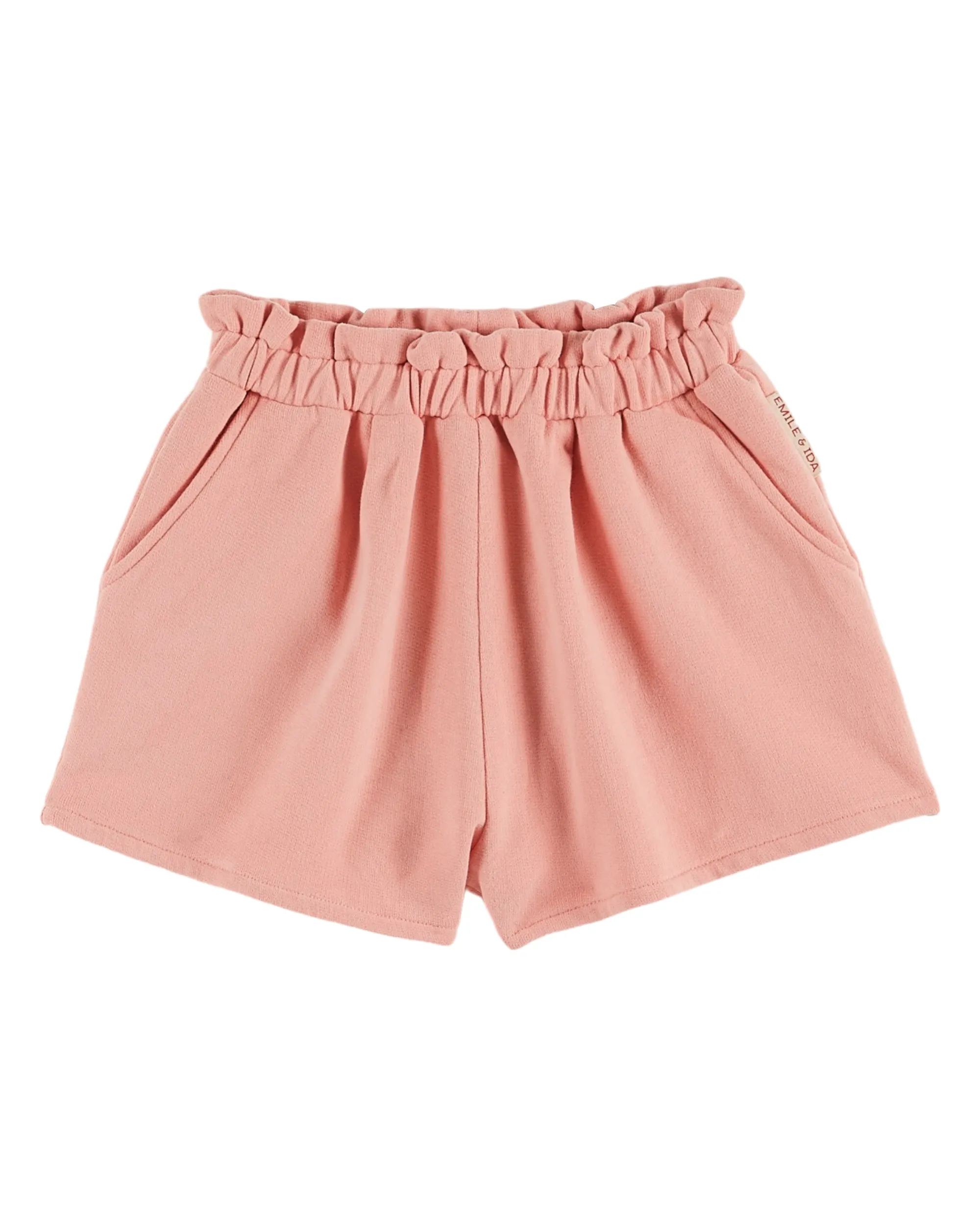 Emile Et Ida Jungen Mädchen FLEECE SHORTS - BLOSSOM