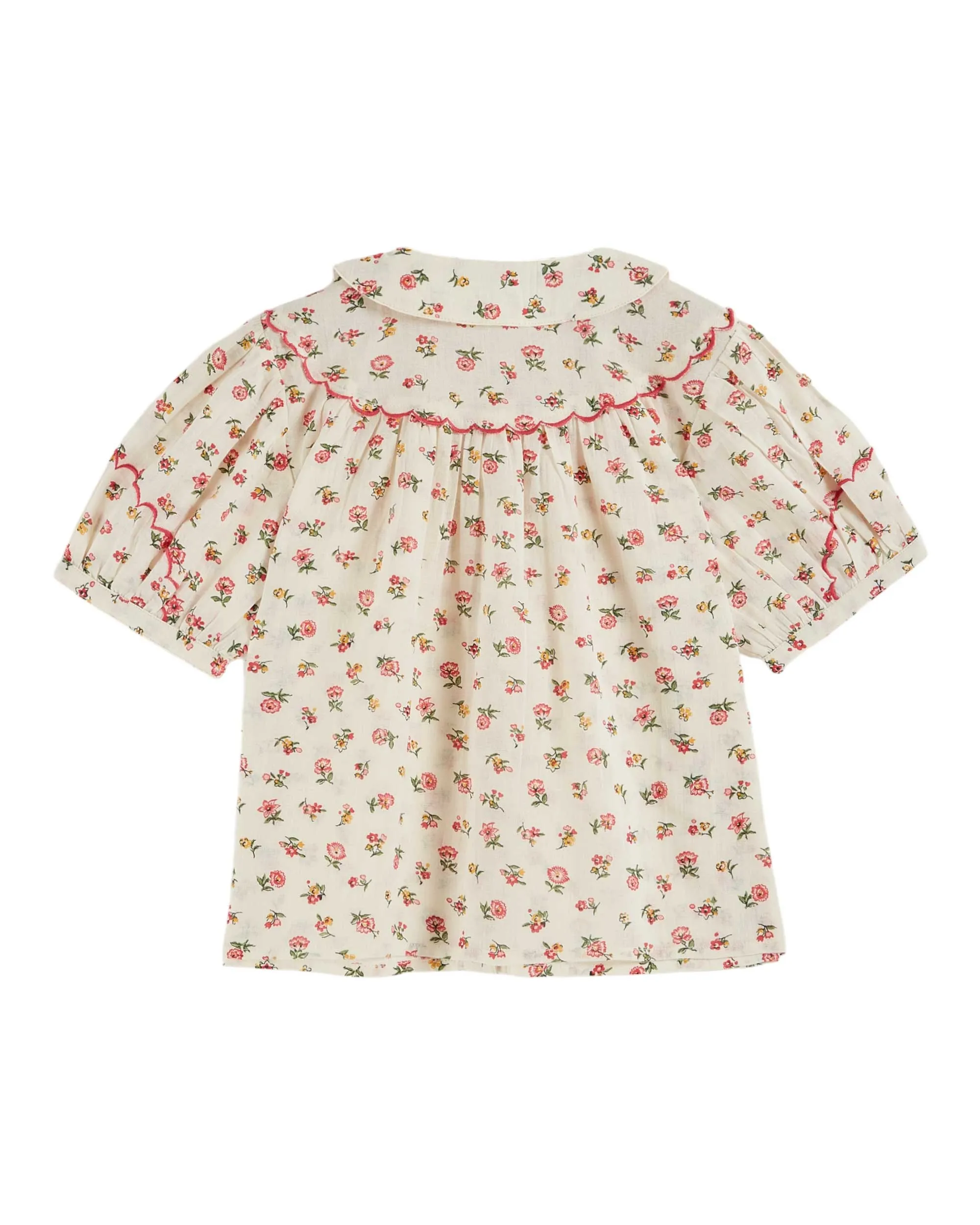 Emile Et Ida Jungen Mädchen FLORESCO GEDRUCKTES BLOUSE - FLORESCO