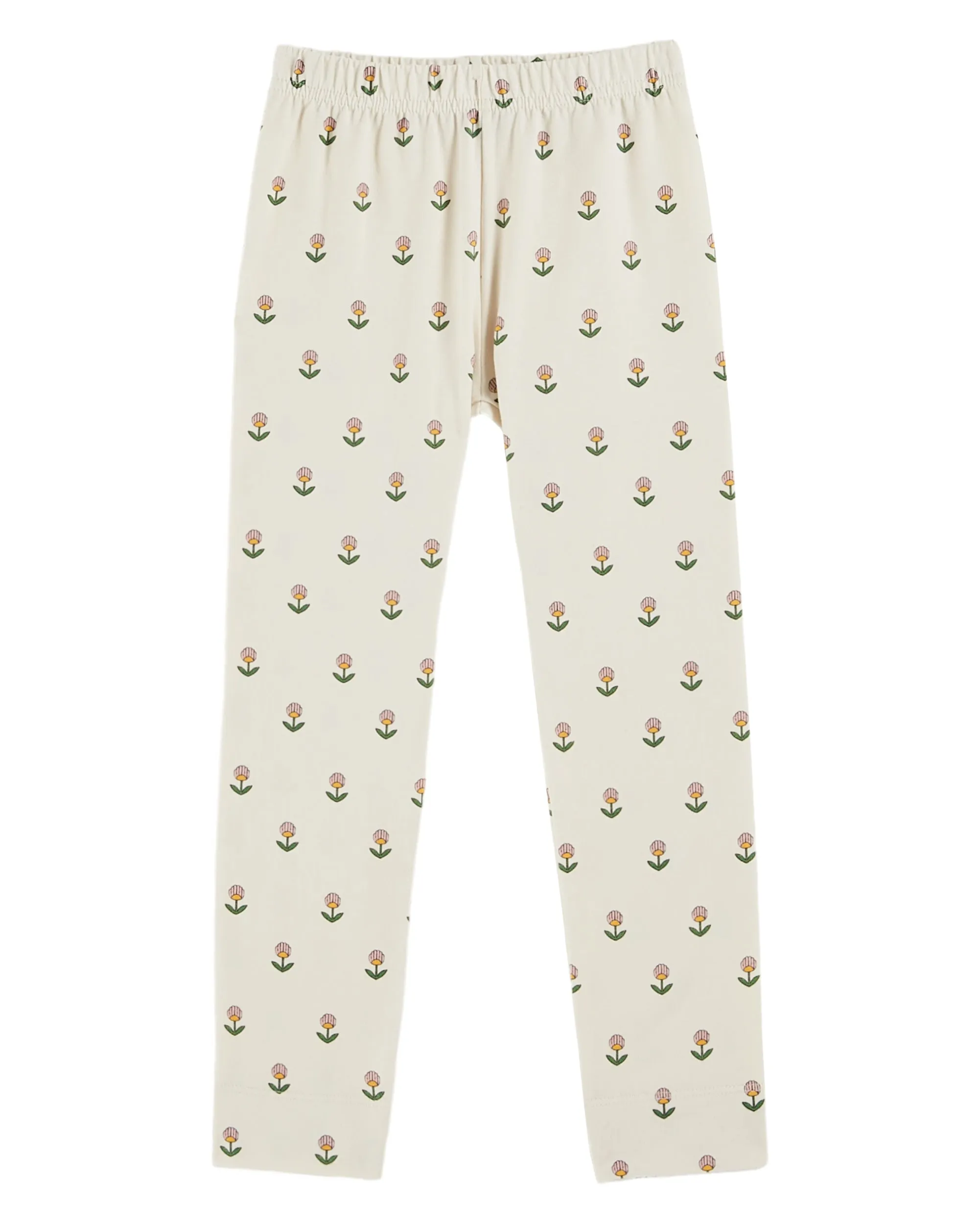 Emile Et Ida Jungen Mädchen BEDRUCKTE LEGGINGS - SANFTE BLUMEN