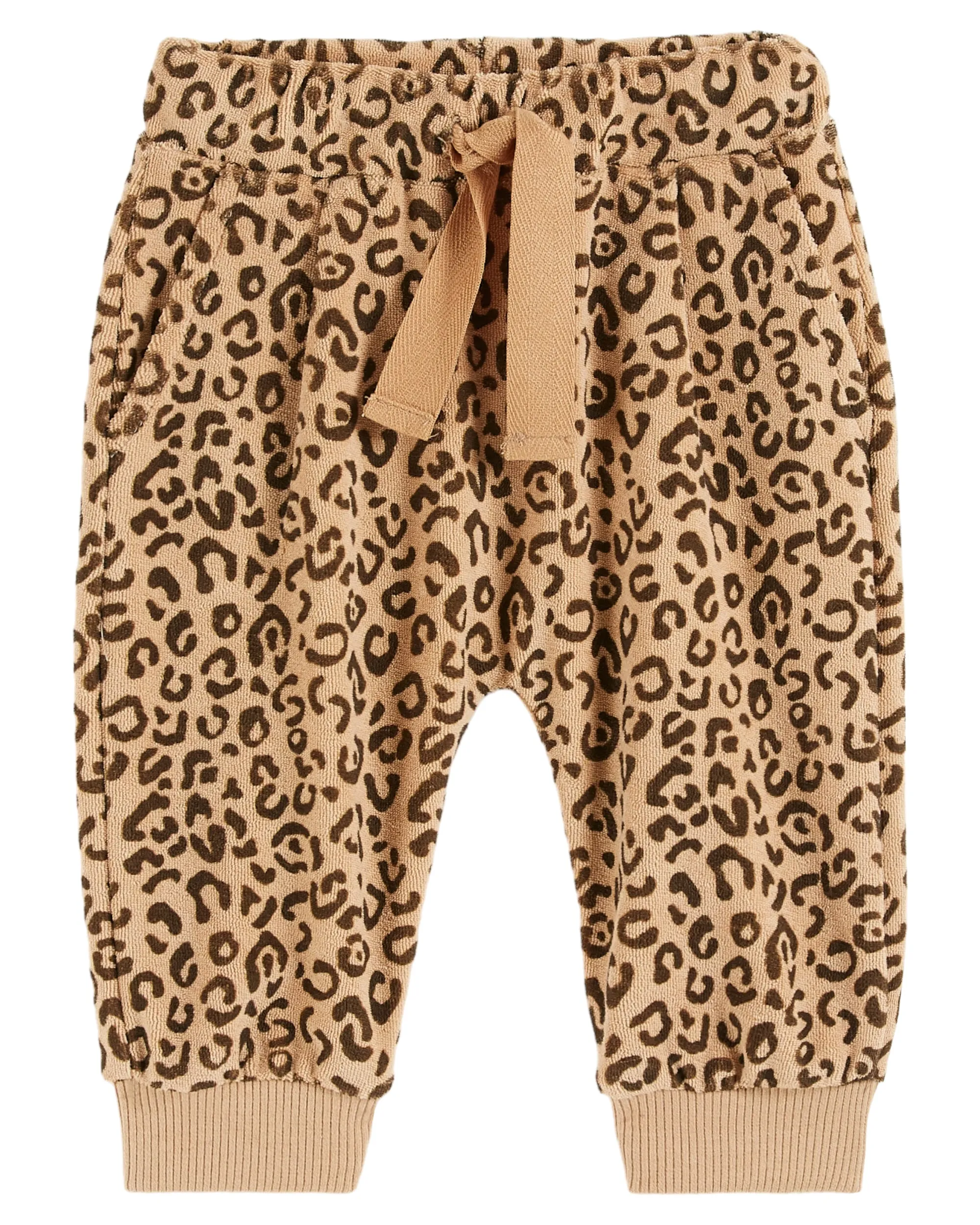 Emile Et Ida Jungen Mädchen BEDRUCKTES JOGGER-FROTTEE - LEOPARD