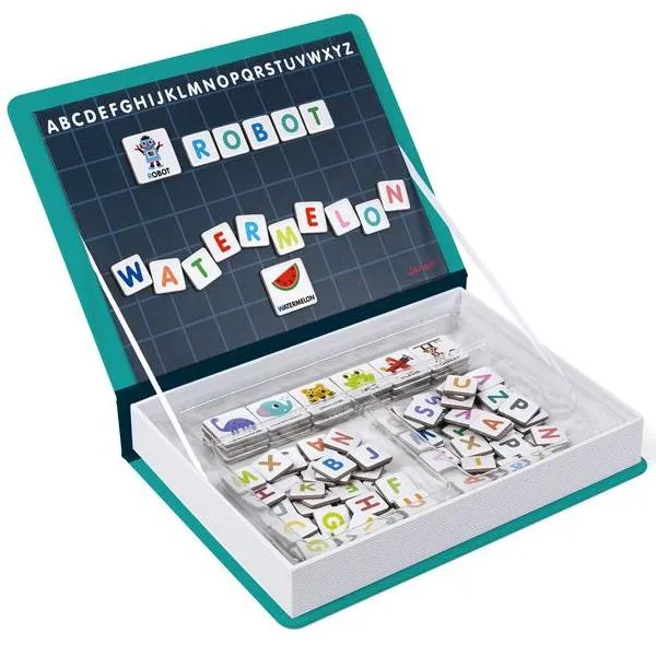 Englisches Alphabet Magnetbuch