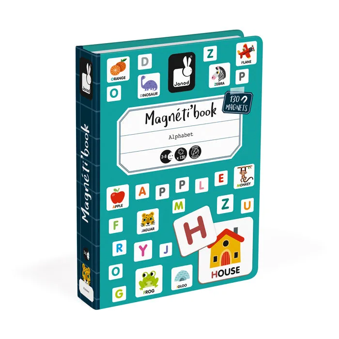 Englisches Alphabet Magnetbuch