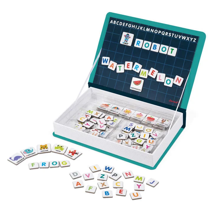 Englisches Alphabet Magnetbuch