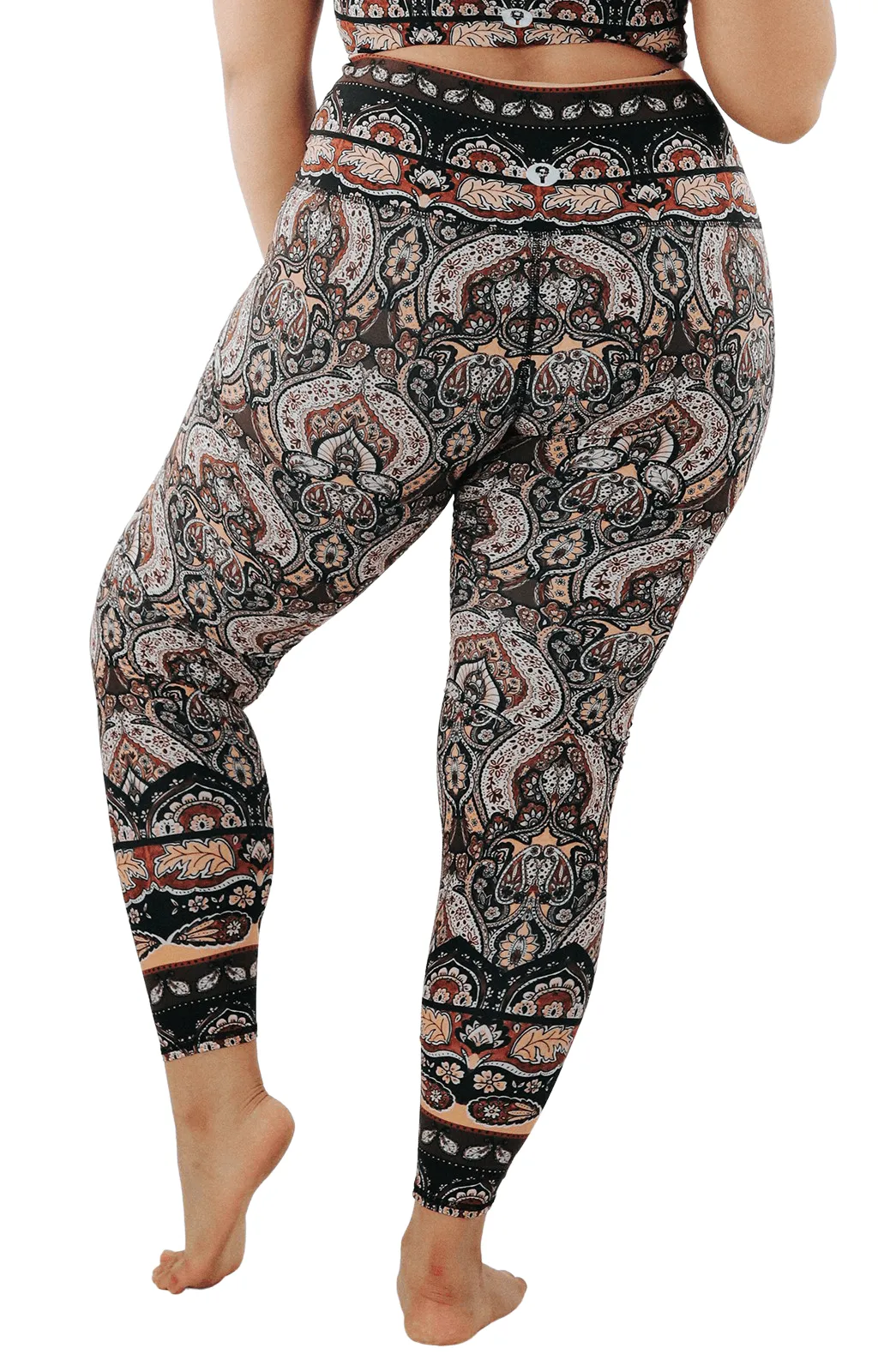 Espresso Yourself Bedruckte Yoga-Leggings von Yoga Democracy