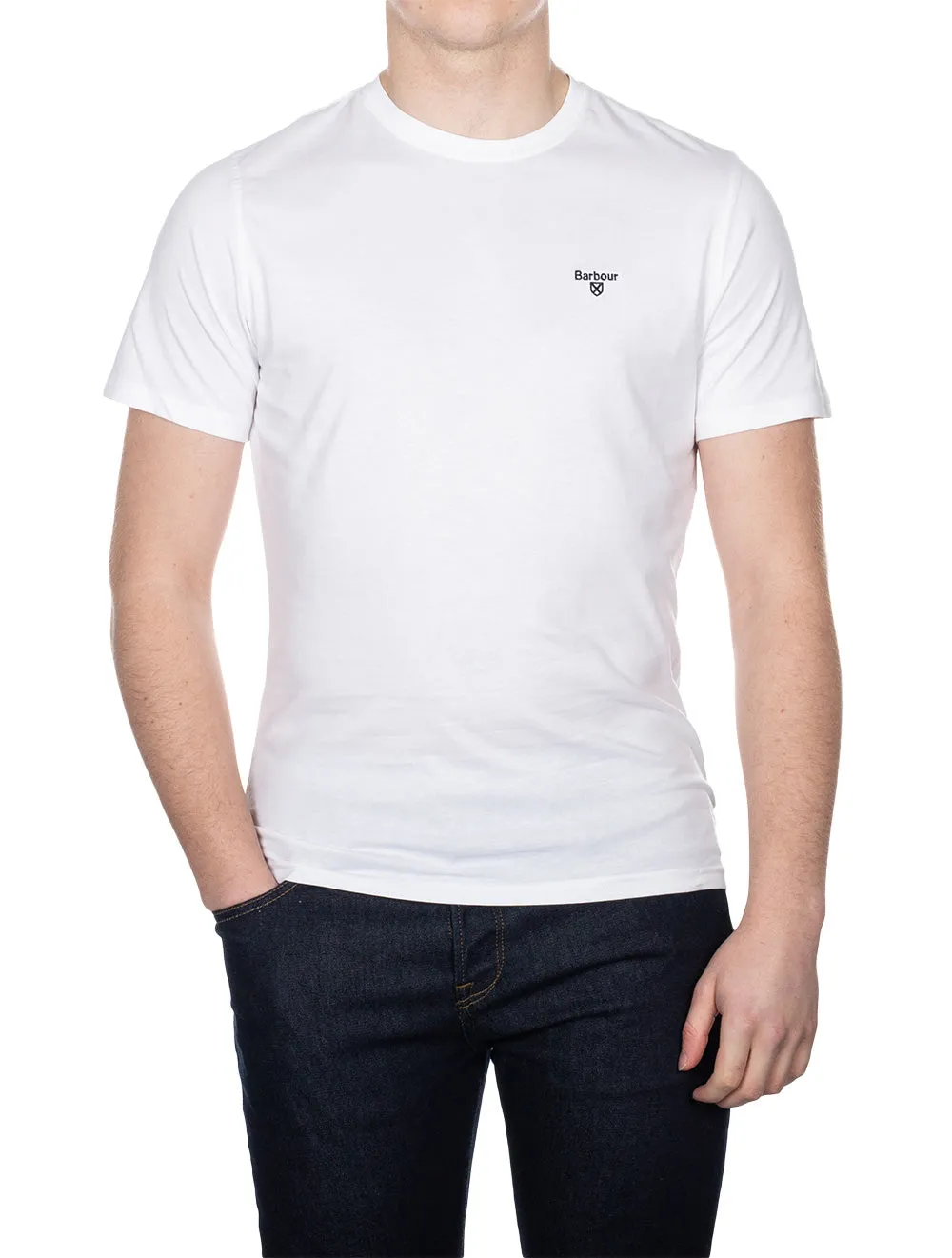 Essentielles Sport-T-Shirt Weiß