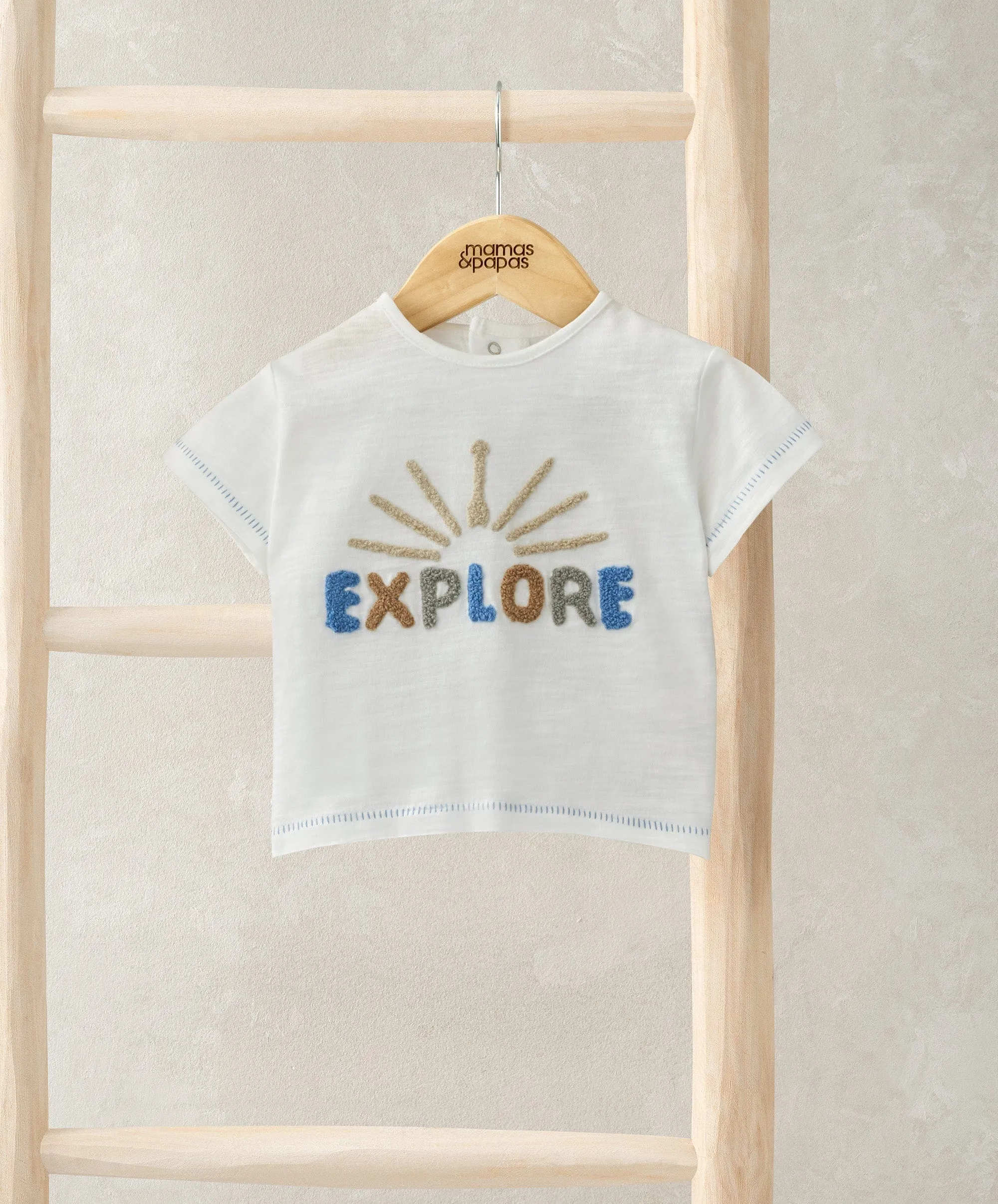 Explore T-Shirt - Weiß