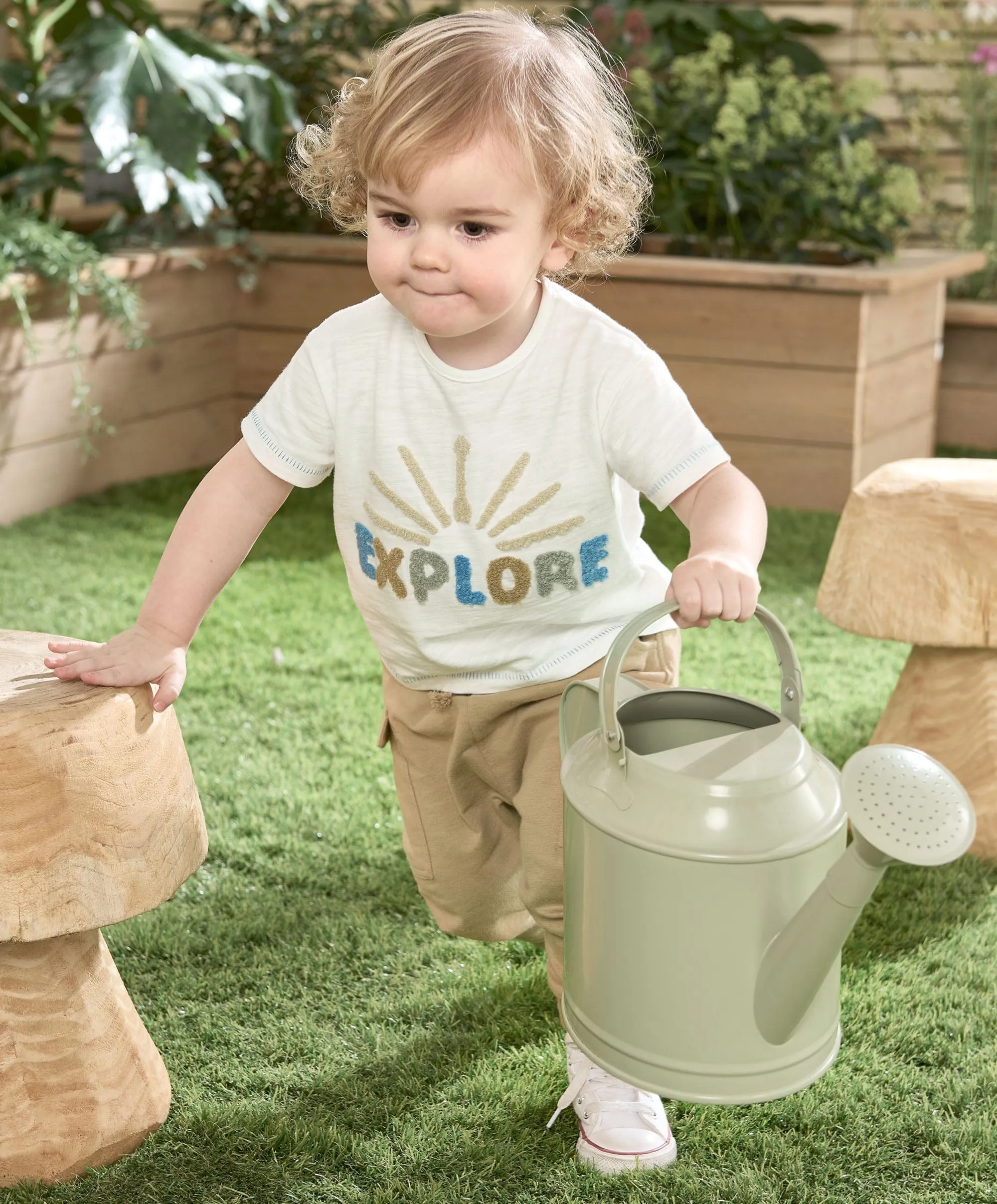 Explore T-Shirt - Weiß