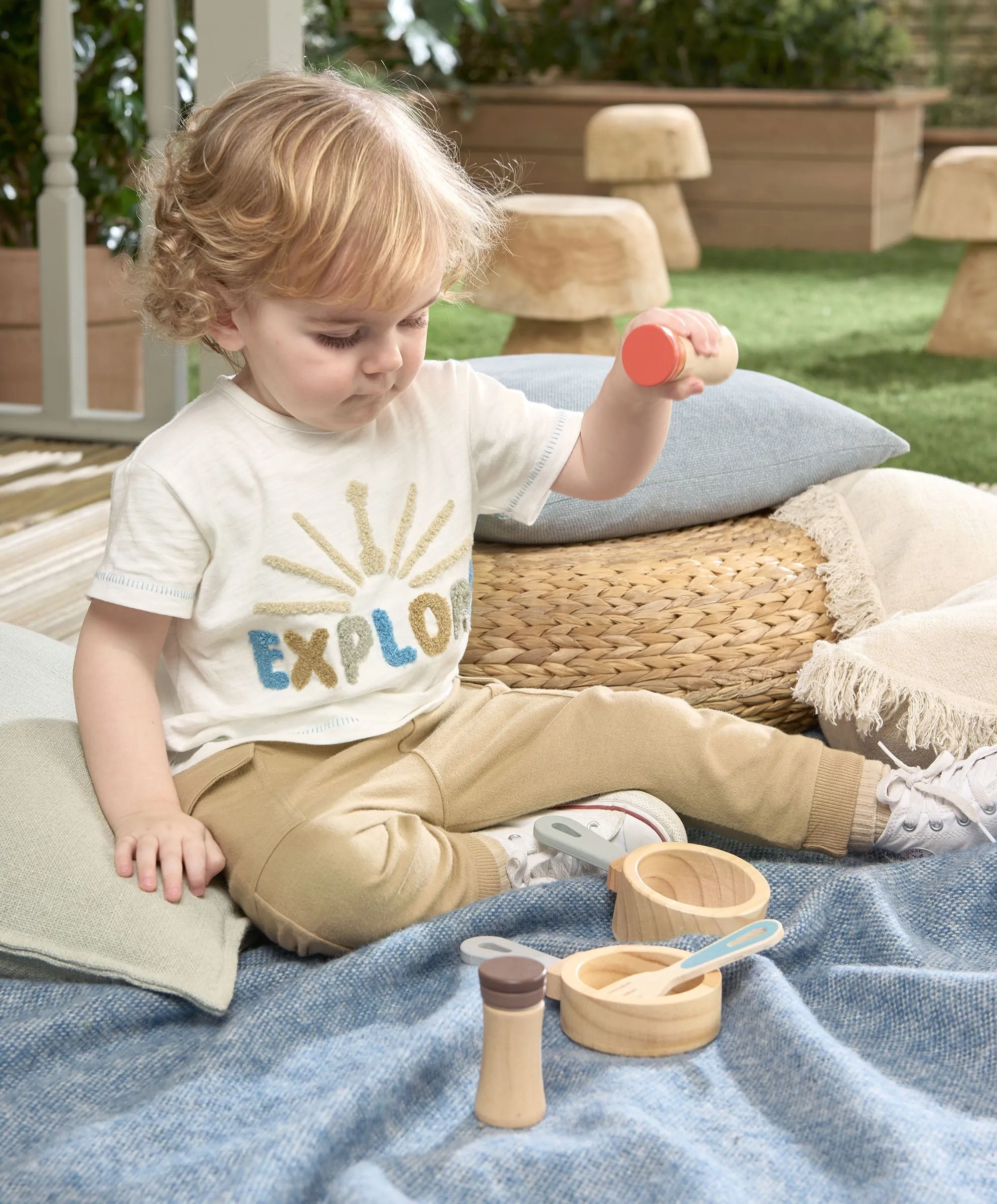 Explore T-Shirt - Weiß