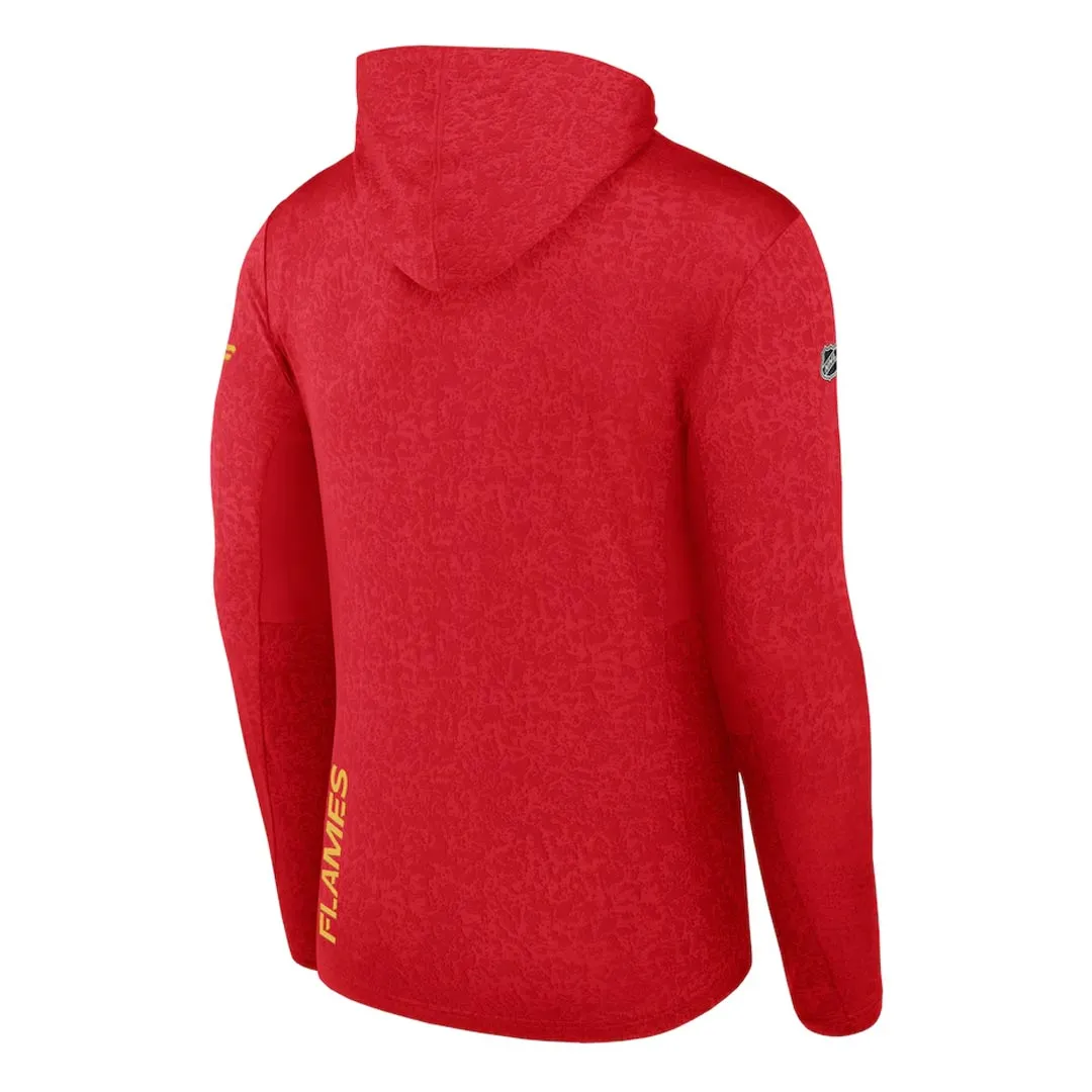 Fanatics - Herren Calgary Flames Authentic Pro Leichtgewicht Pullover Hoodie (00IC 0484 2C 02W)