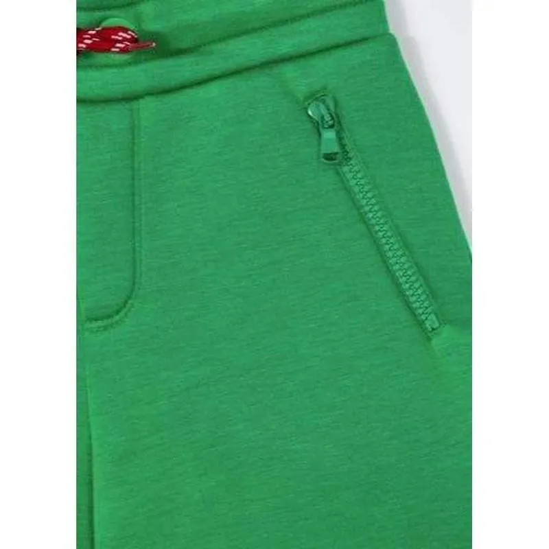 Fendi Grüne Robot-Print Shorts