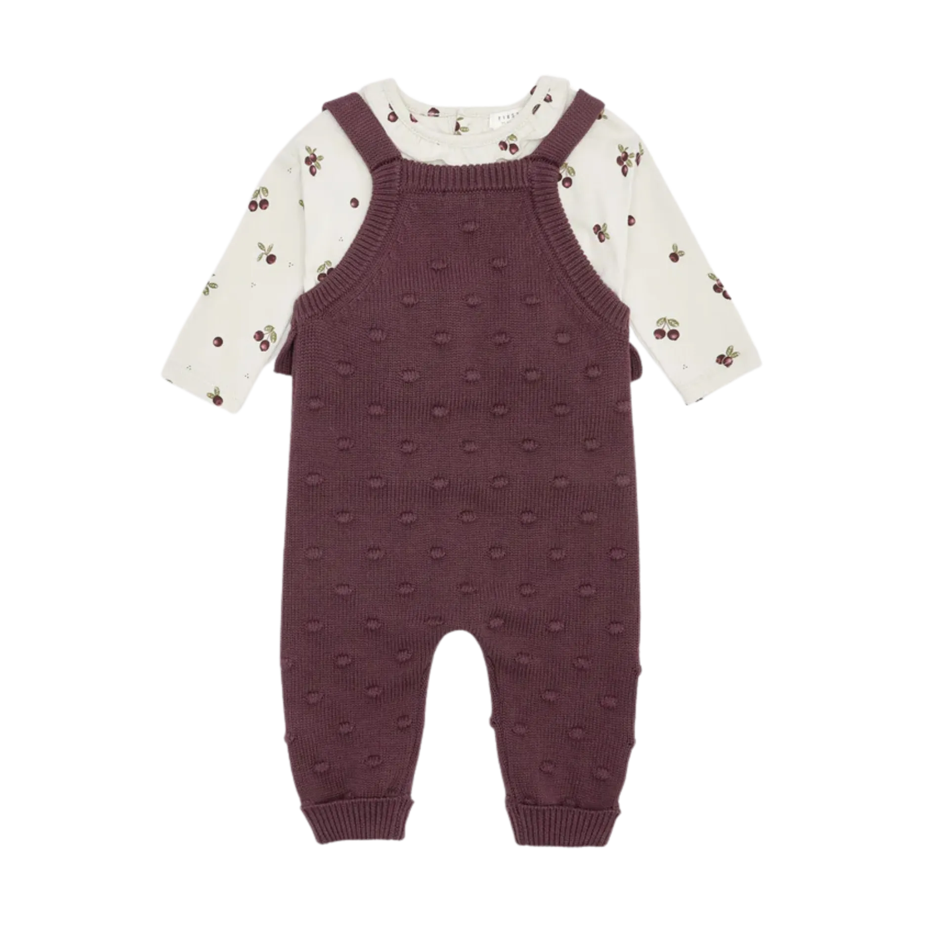FIRSTS Huckleberry Pullover Strick-Overall-Set