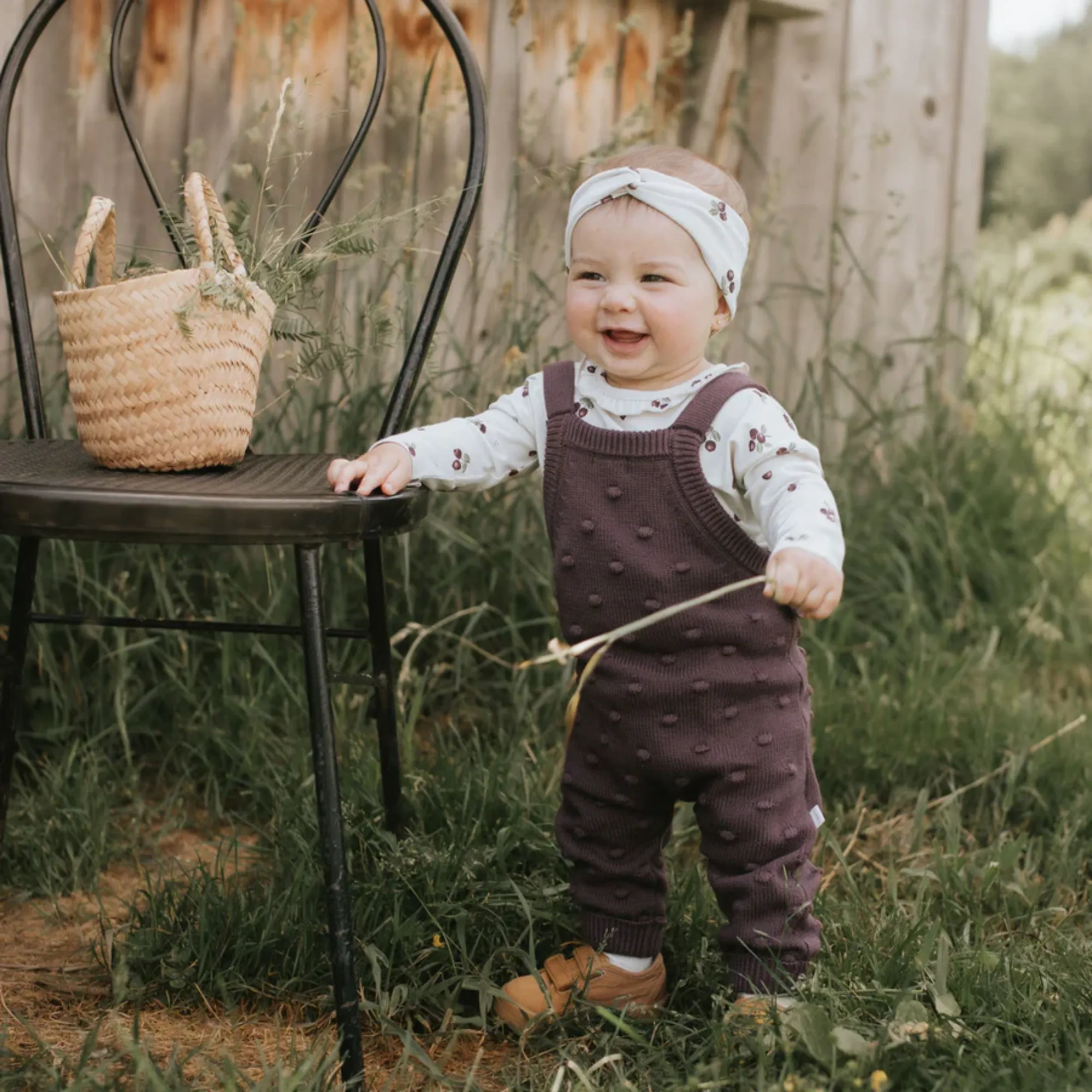FIRSTS Huckleberry Pullover Strick-Overall-Set