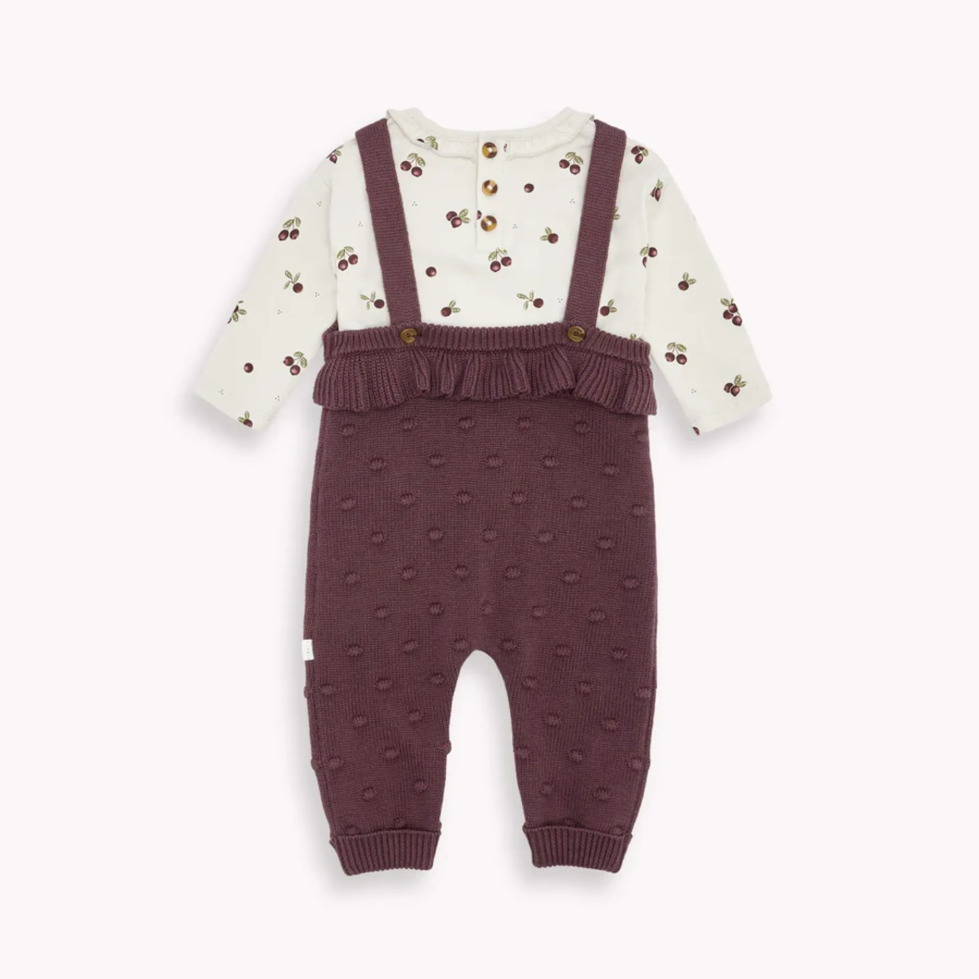 FIRSTS Huckleberry Pullover Strick-Overall-Set