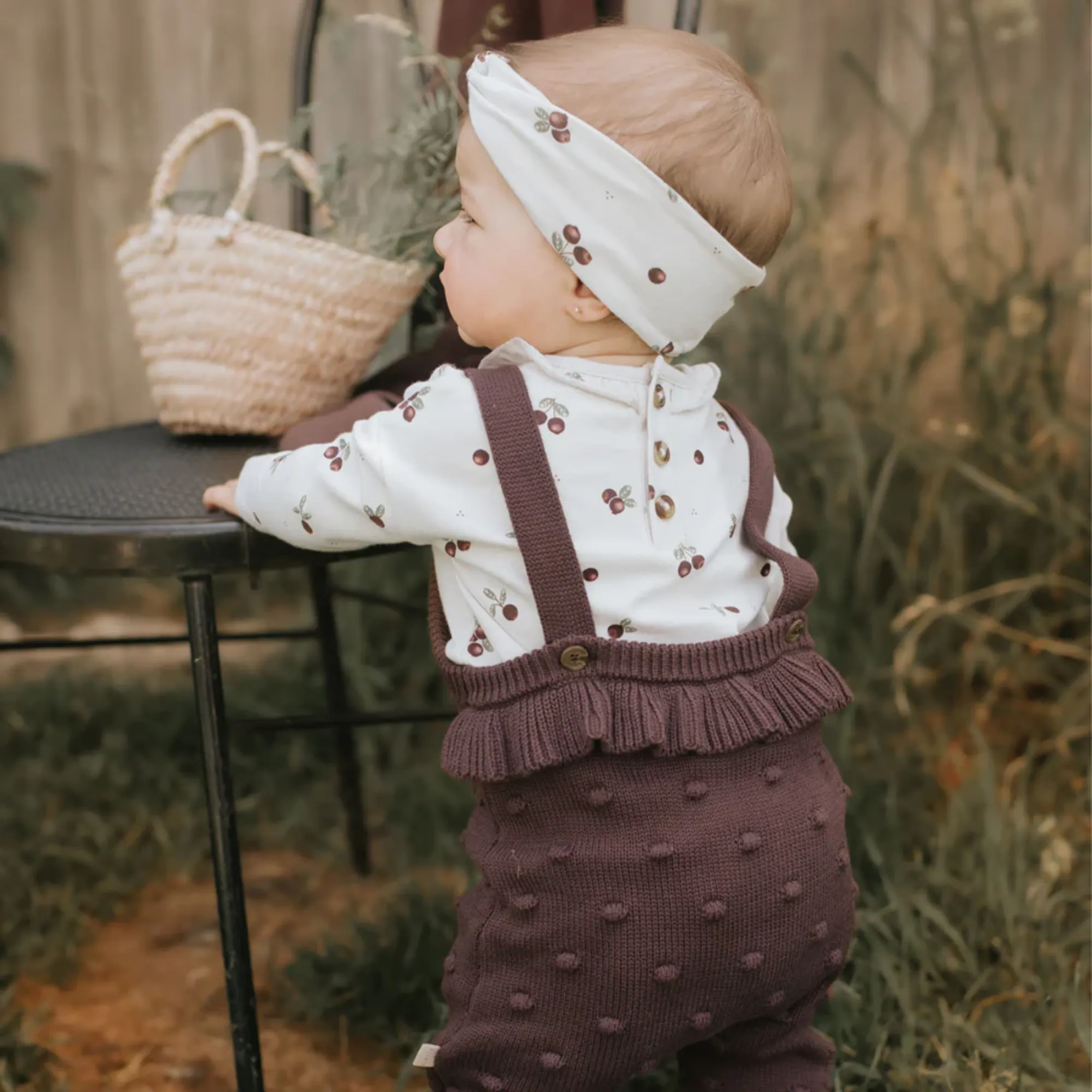 FIRSTS Huckleberry Pullover Strick-Overall-Set