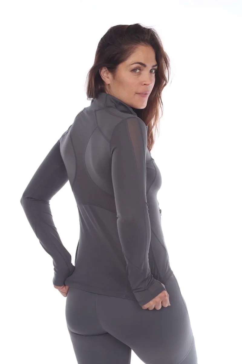 Fitwear Peekaboo Ärmeljacke 6030 Anthrazit