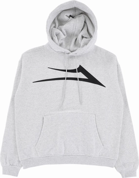Flare Pullover Hoodie - Heather Grey