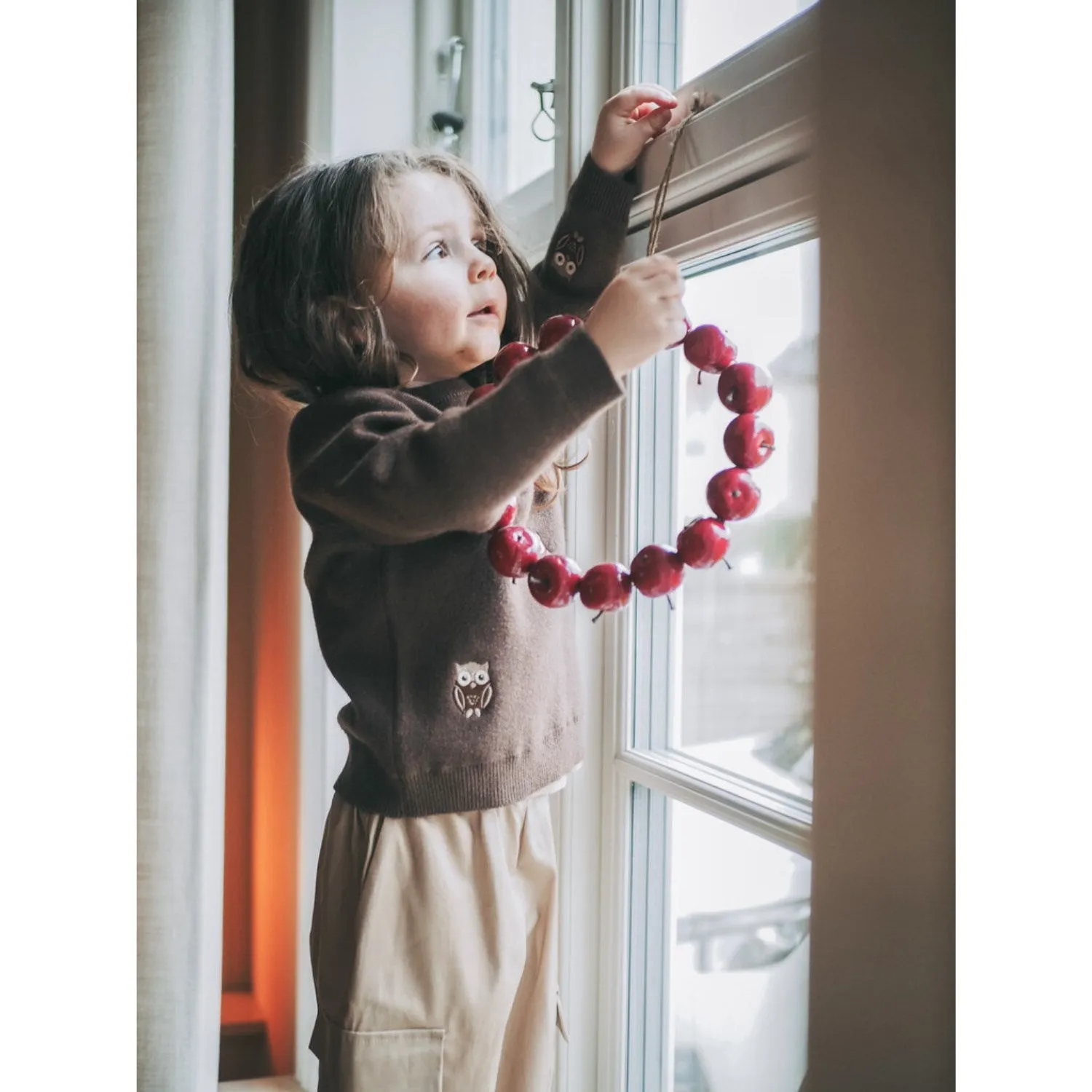 Fliink Karaffe Alon Eulen Pullover Babykinder_Fliink