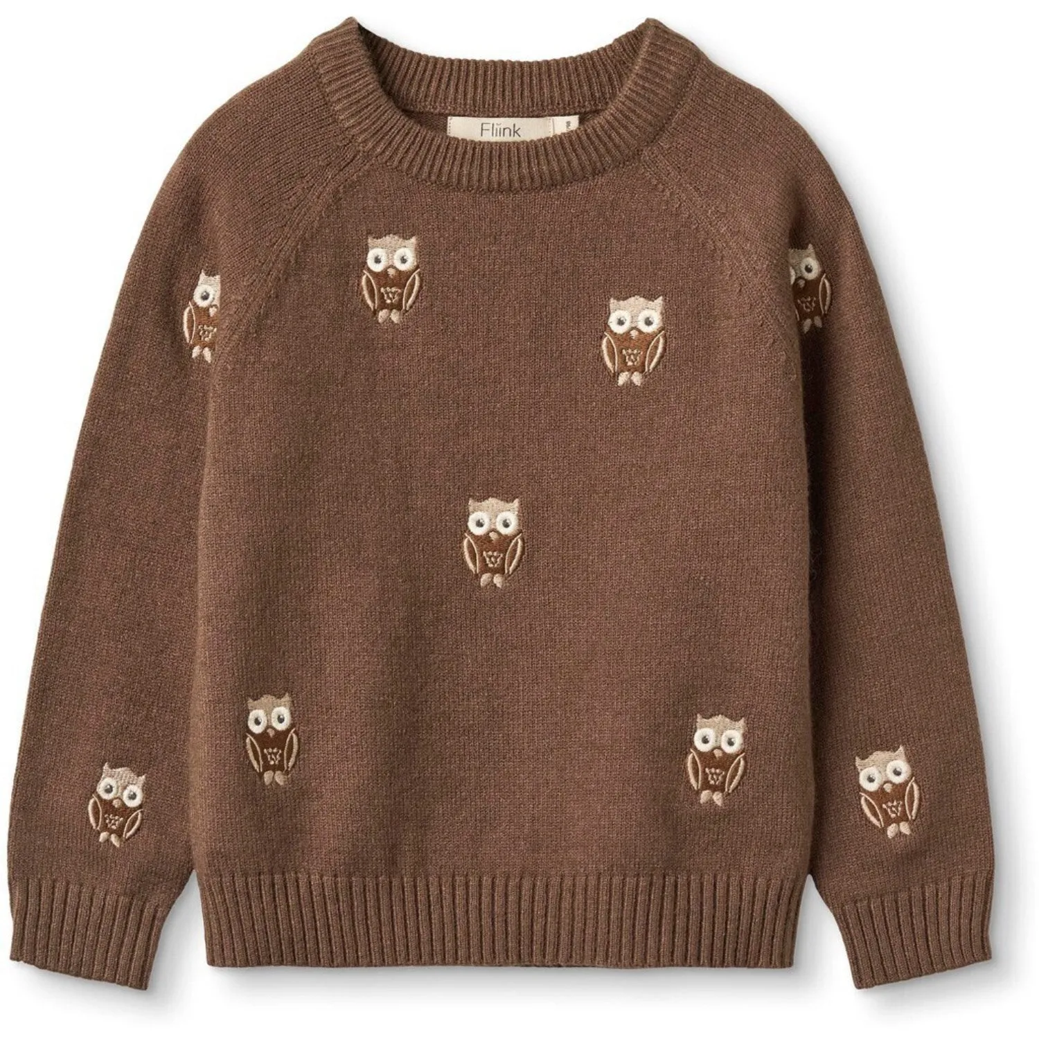 Fliink Karaffe Alon Eulen Pullover Babykinder_Fliink