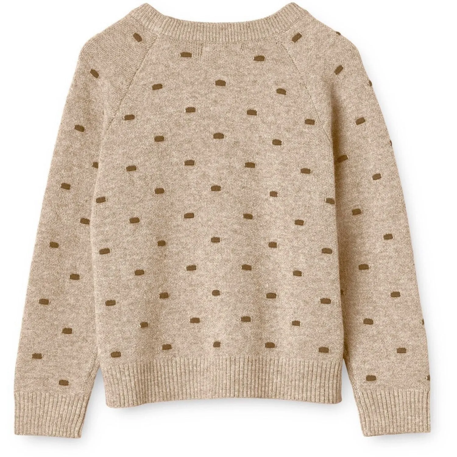 Fliink Humus/Karaffe Benna Punkt Pullover Babykids_Fliink