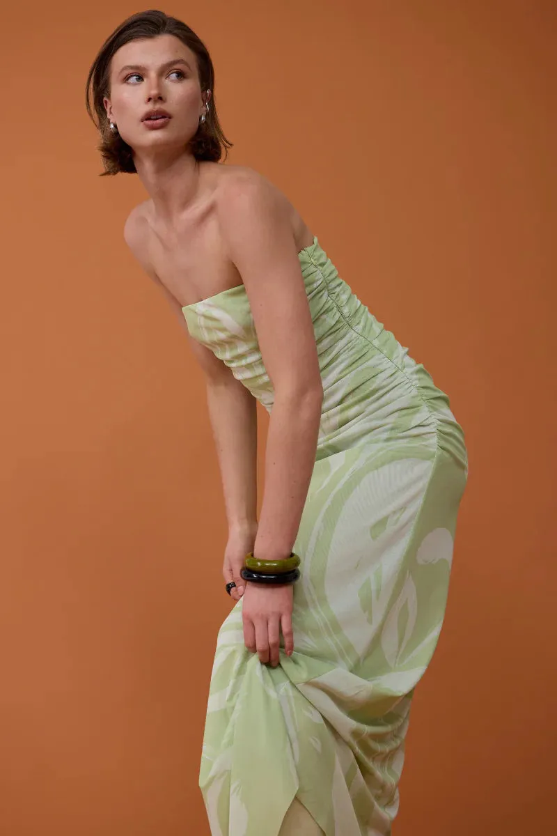 Flora Trägerloses Kleid