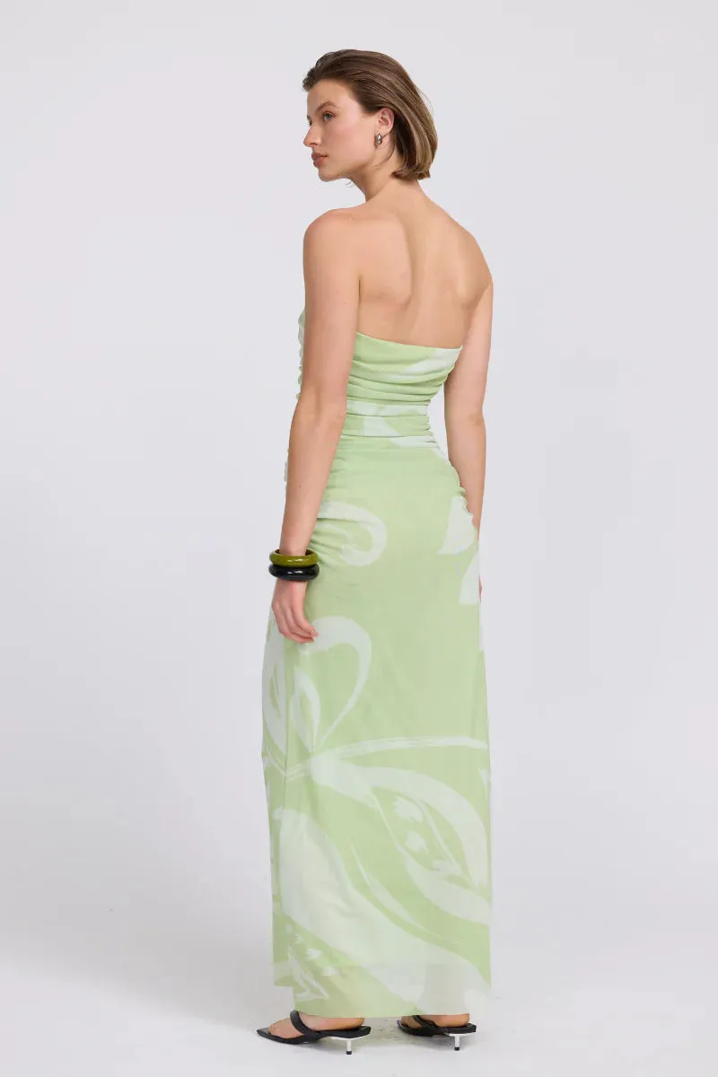 Flora Trägerloses Kleid