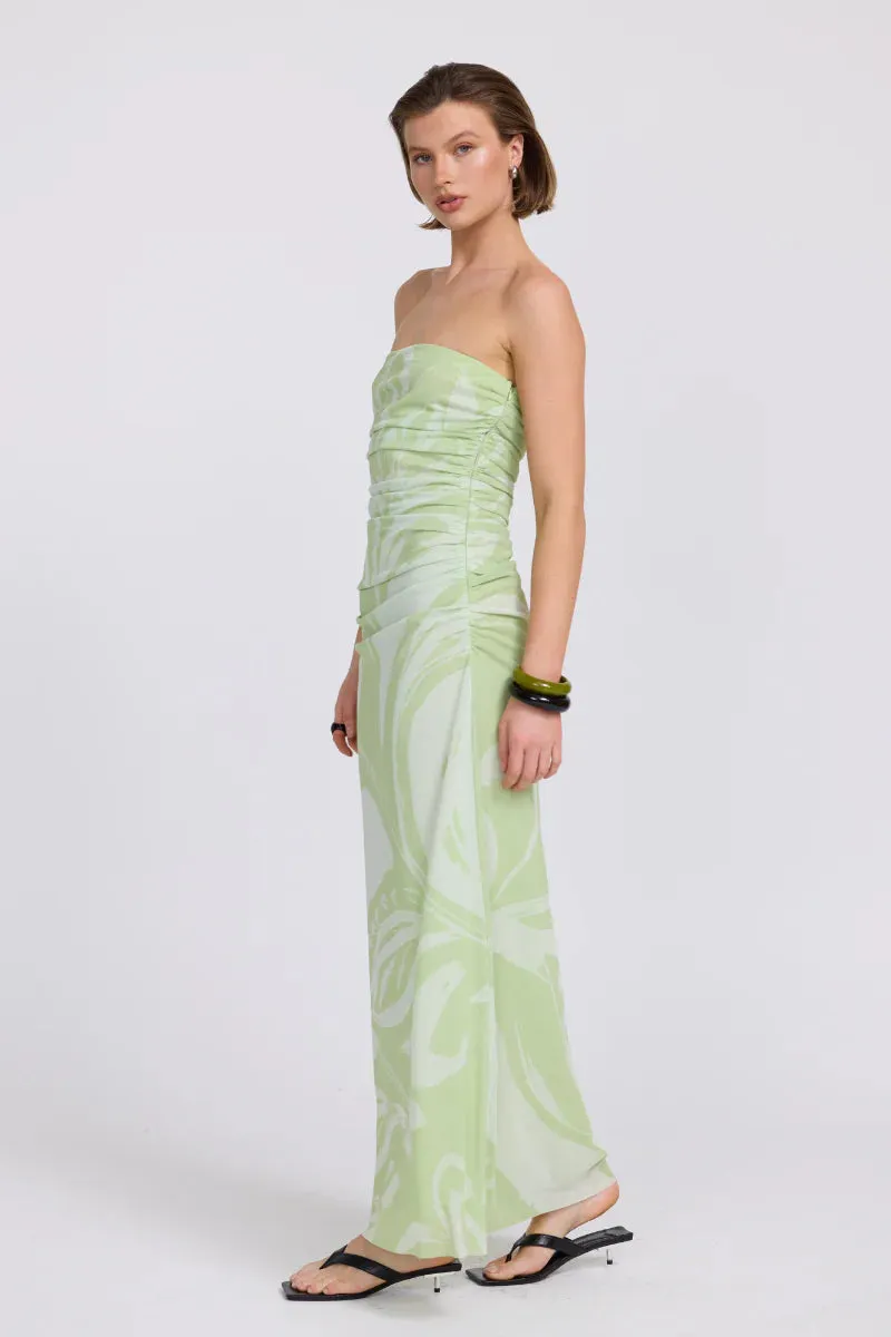 Flora Trägerloses Kleid