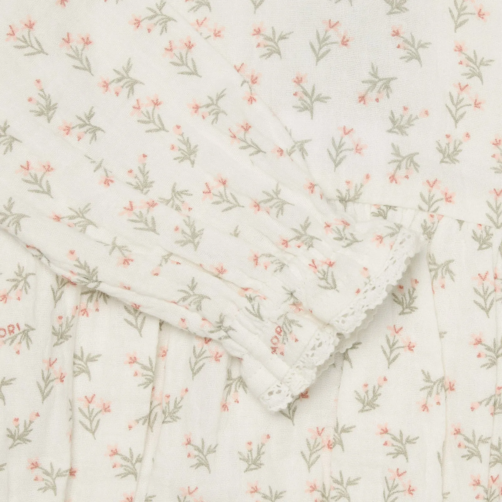Floral Musselin Bloomer Bluse