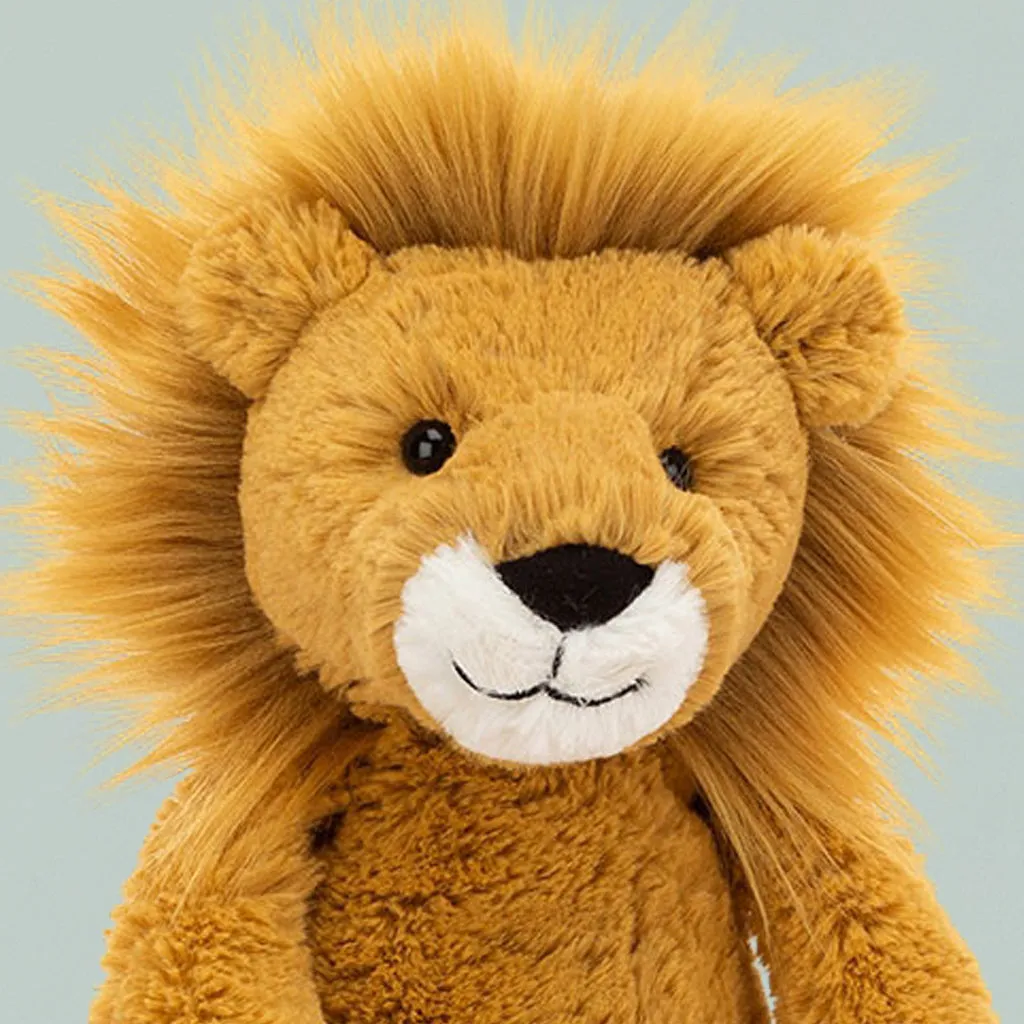Floss & Rock Magnetische Spielszenen, Dschungel mit Jellycat Schüchterner Löwe Geschenkset