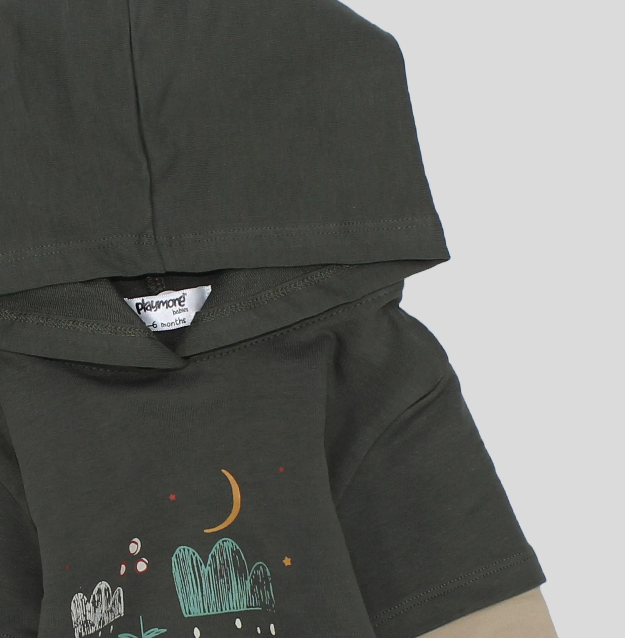 Foxy Kapuzen-Langarm-T-Shirt